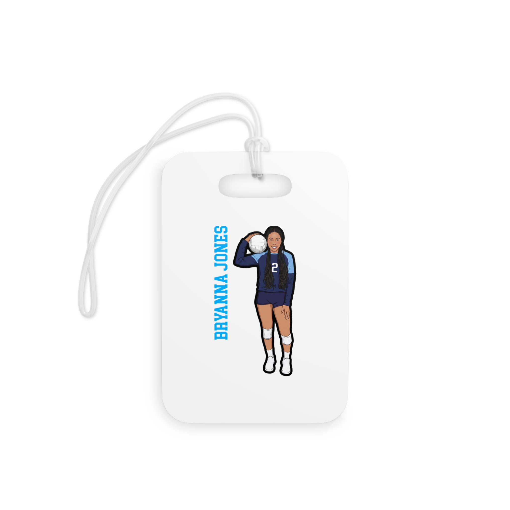 Bag Tag — character_name_vertical in Classic