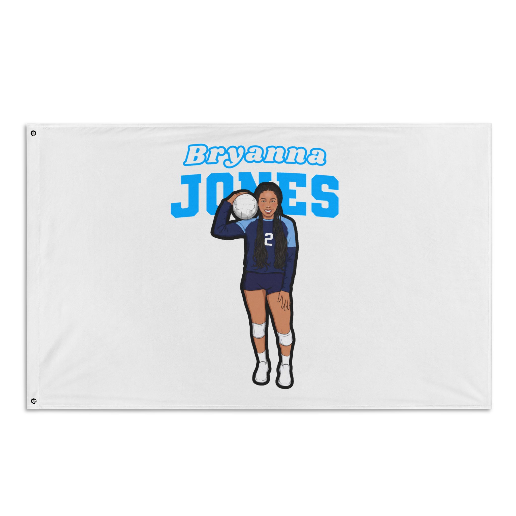 Flag (35 × 56 in) — character_name_arch in Classic