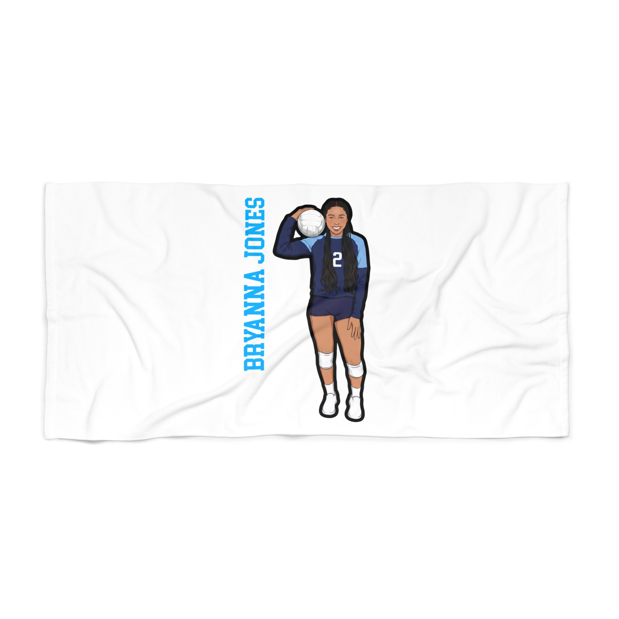 Beach Towel — character_name_vertical in Classic