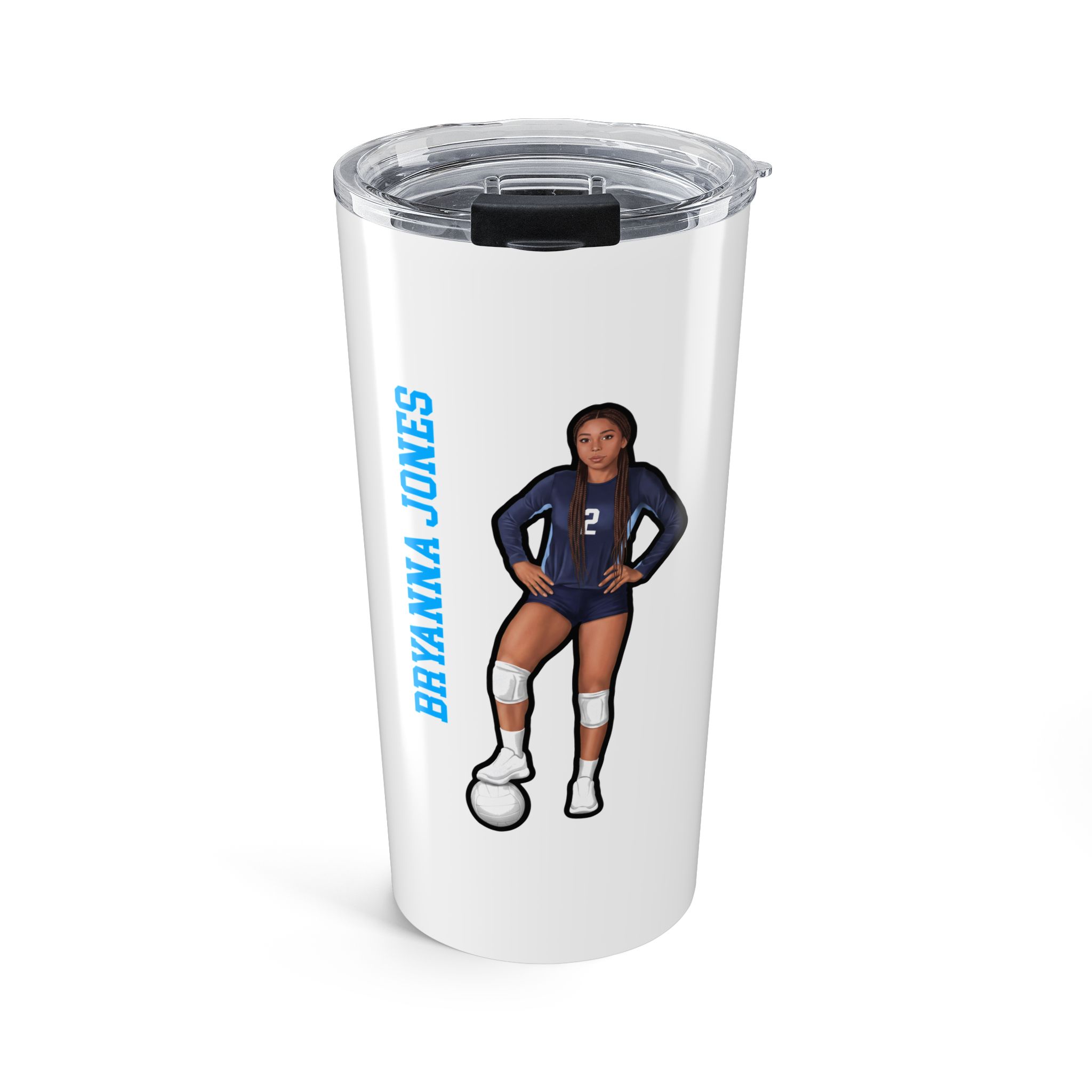 20oz Tumbler — character_name_vertical in Classic