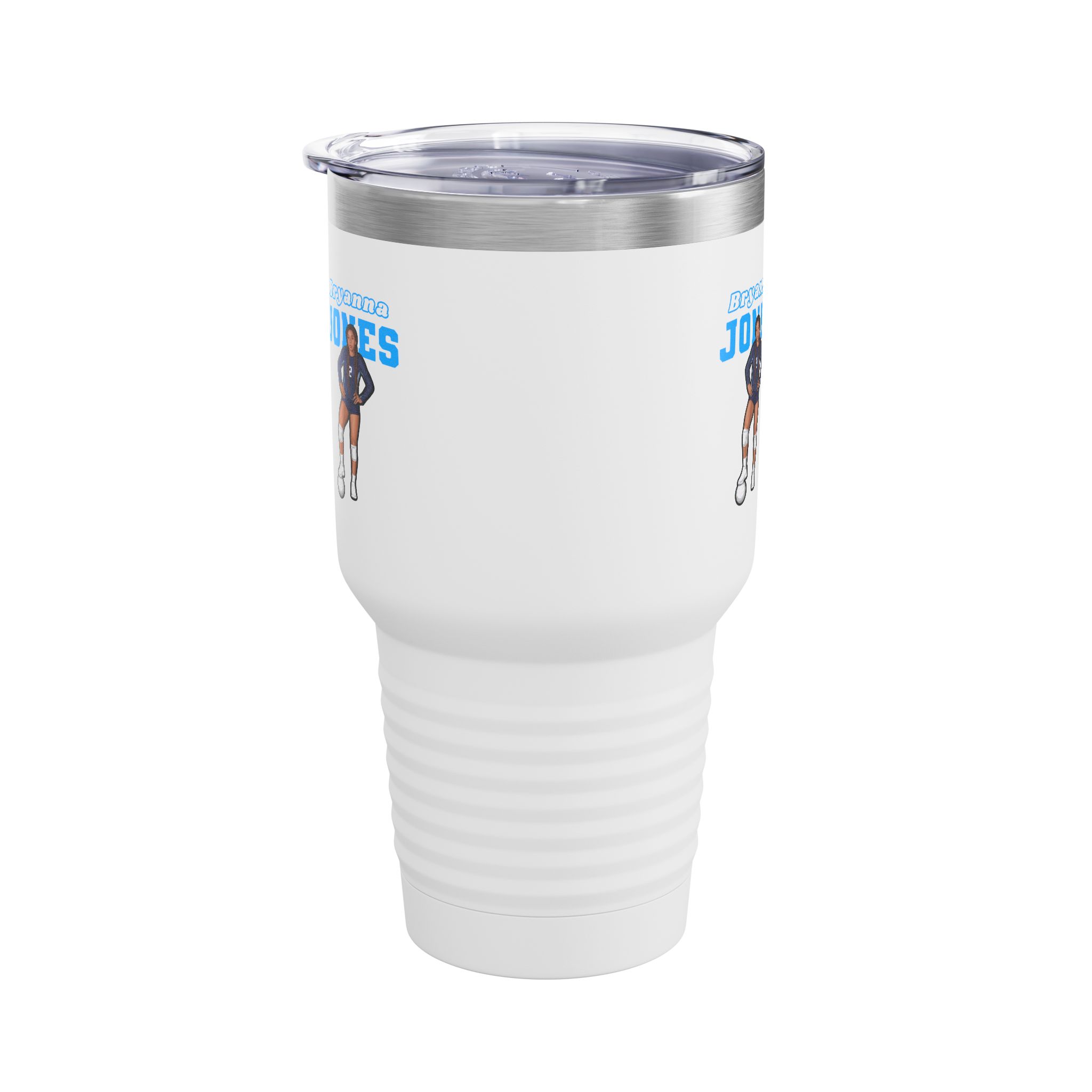 30oz Tumbler — character_name_arch in White