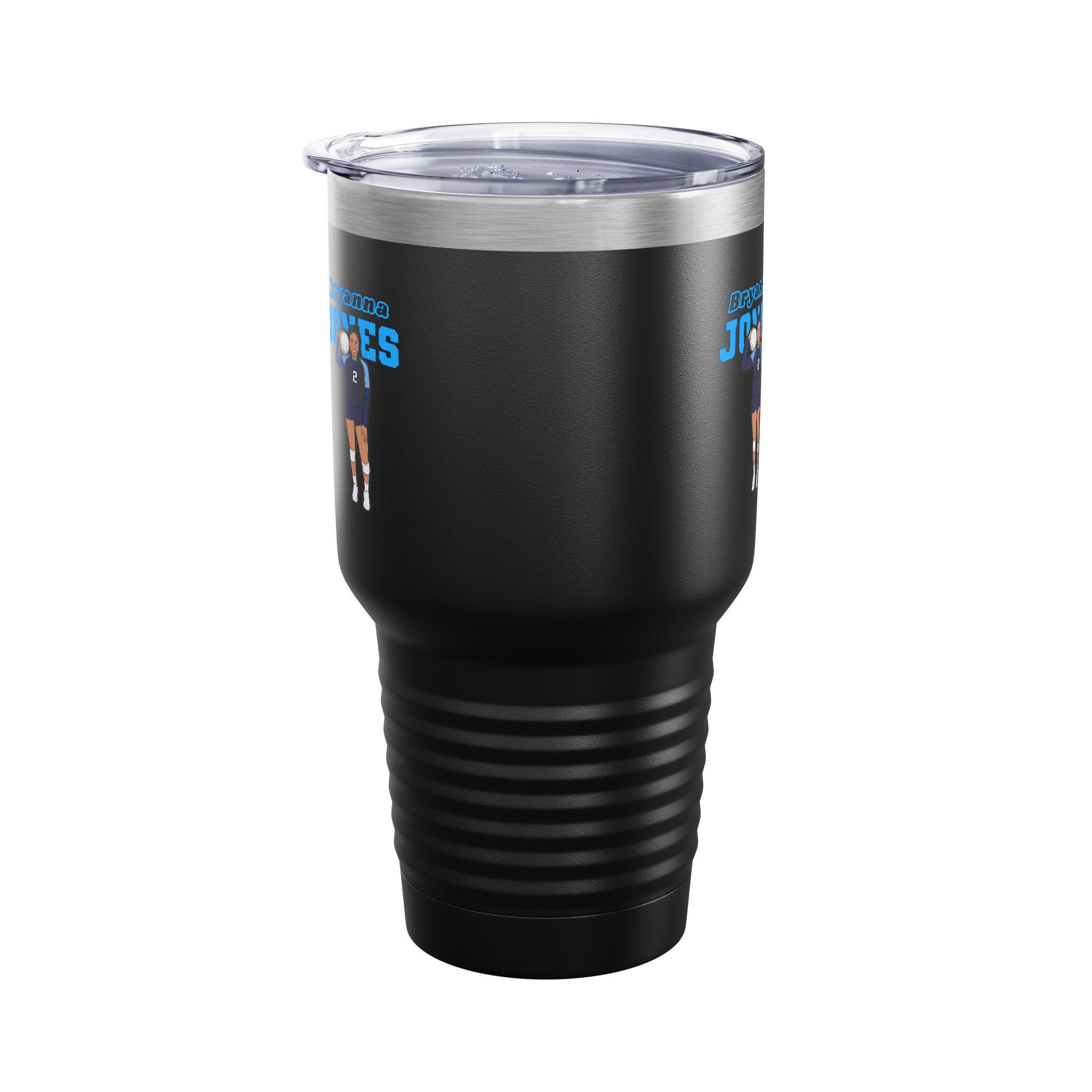 30oz Tumbler — character_name_arch in Black