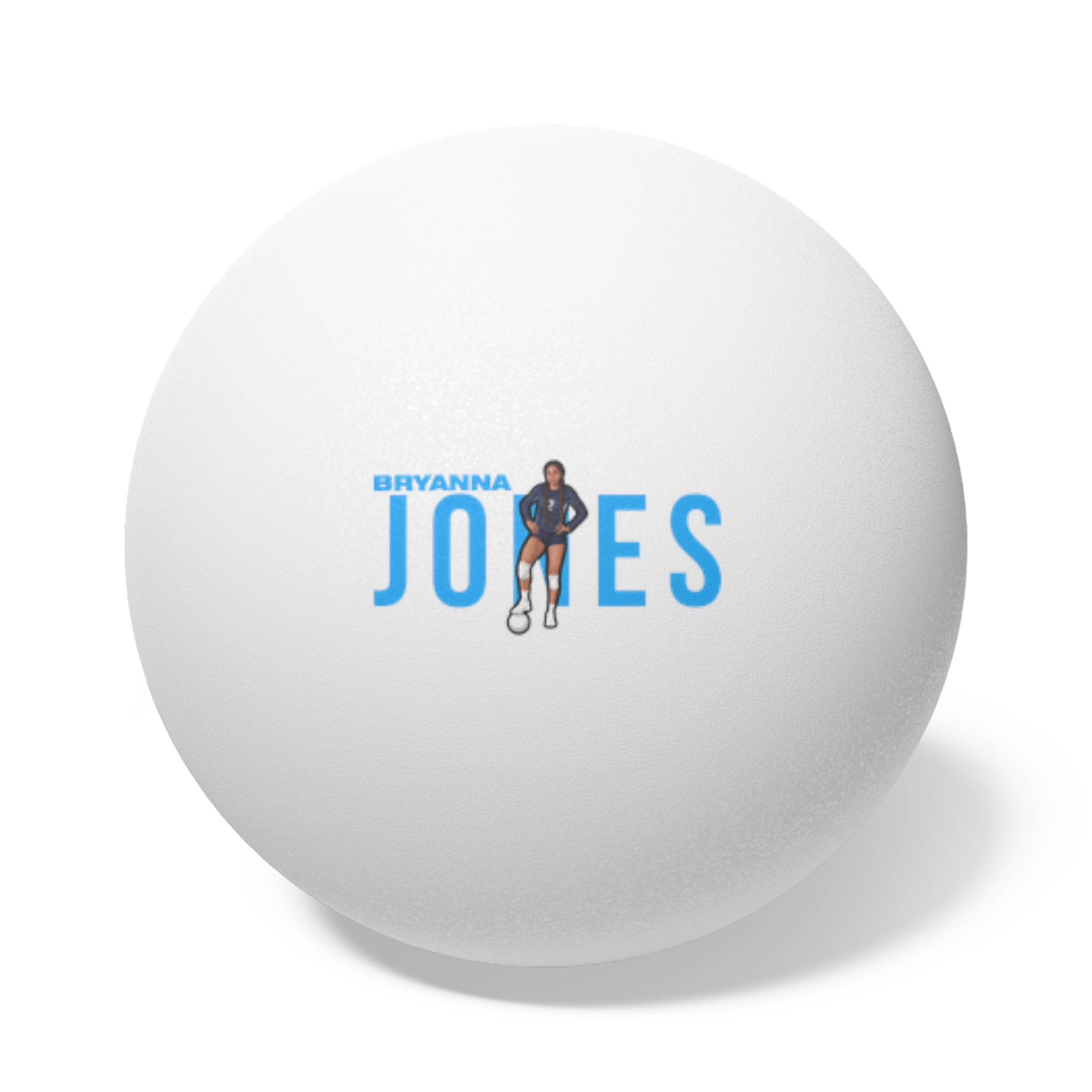 Ping Pong Balls, 6 pcs — character_player_name in White
