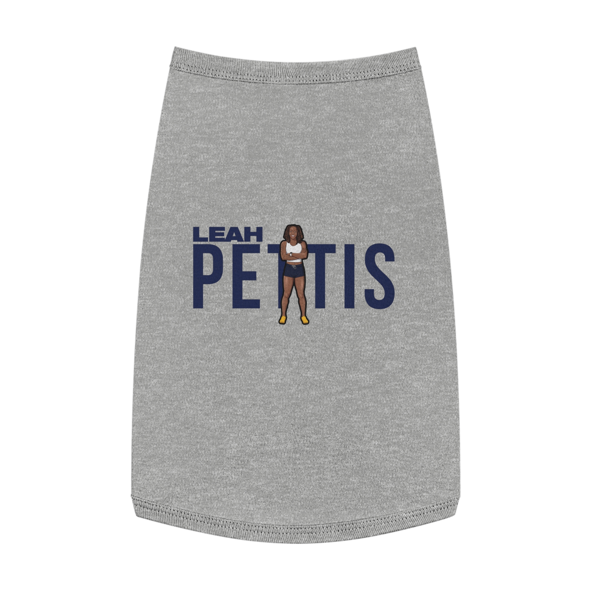 Pet Tank Top — character_player_name in White