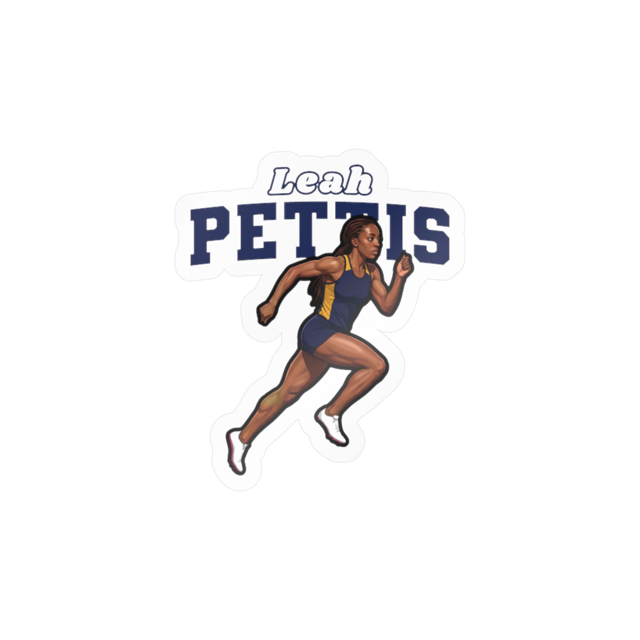 Vinyl Sticker — character_name_arch in Classic