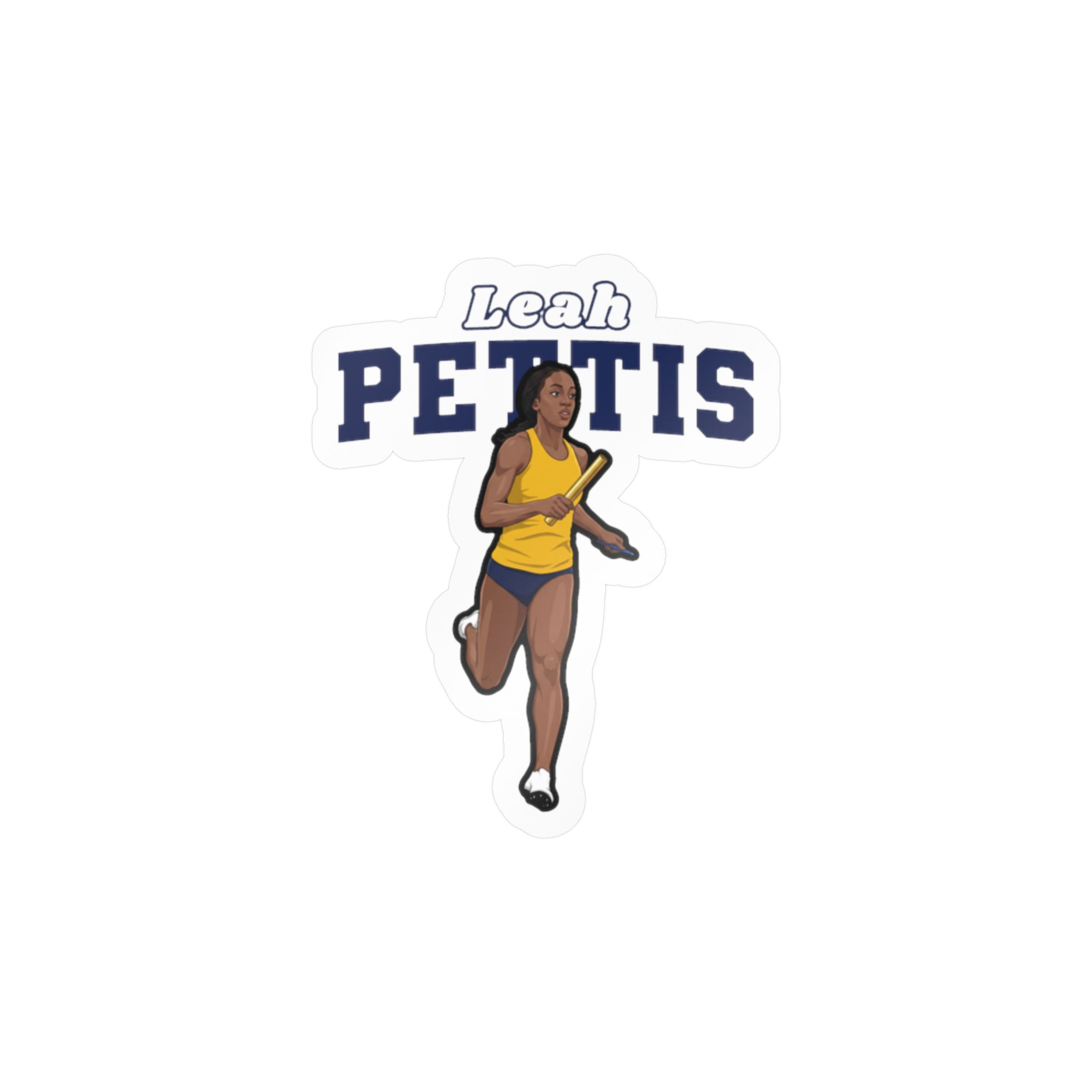 Vinyl Sticker — character_name_arch in Classic