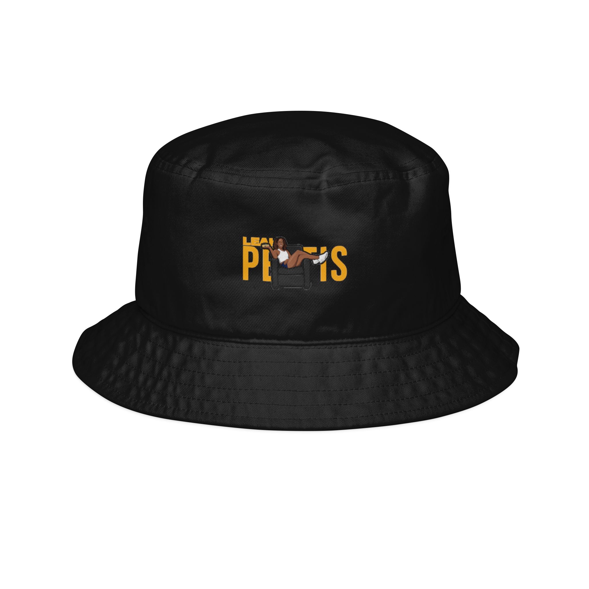 Bucket Hat — character_player_name in Black