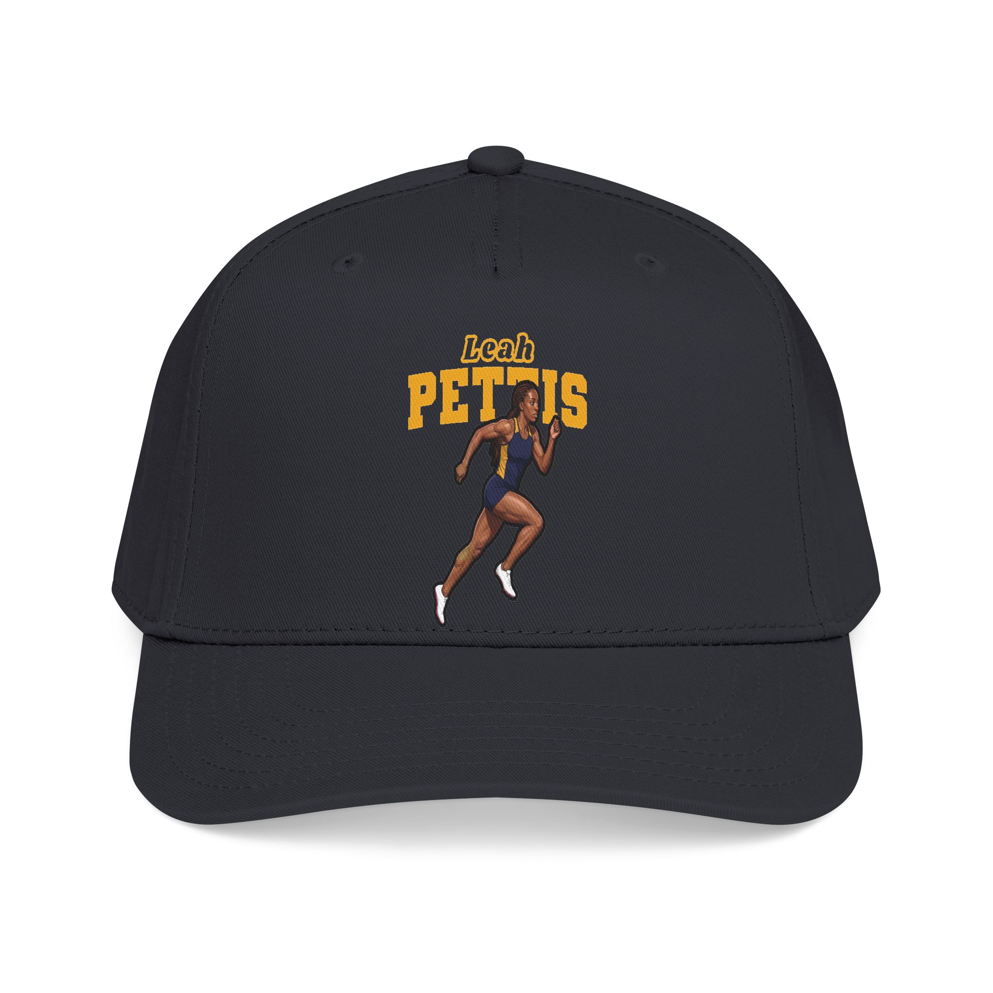Baseball Cap — character_name_arch in Black