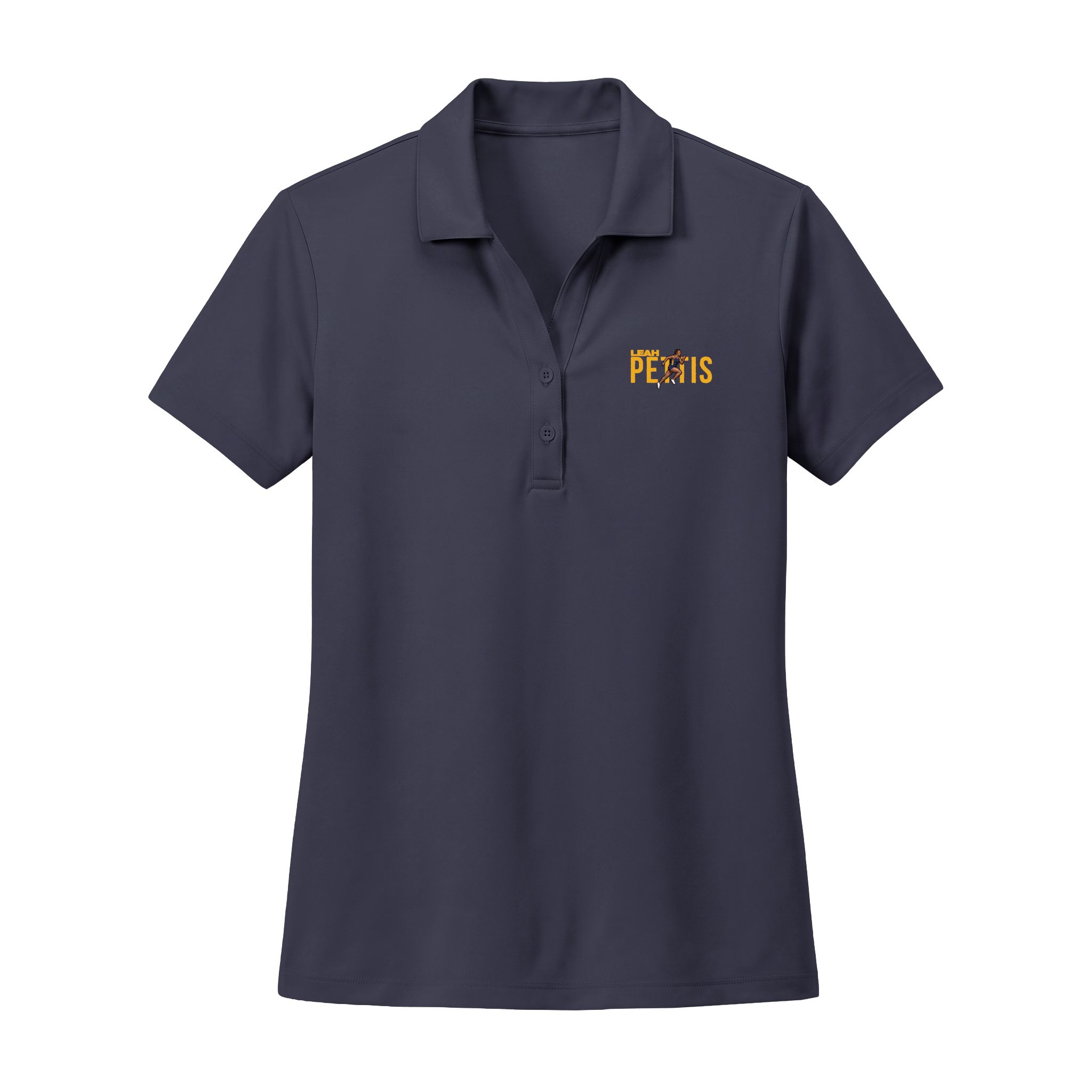 Women's Polo — character_player_name in Navy