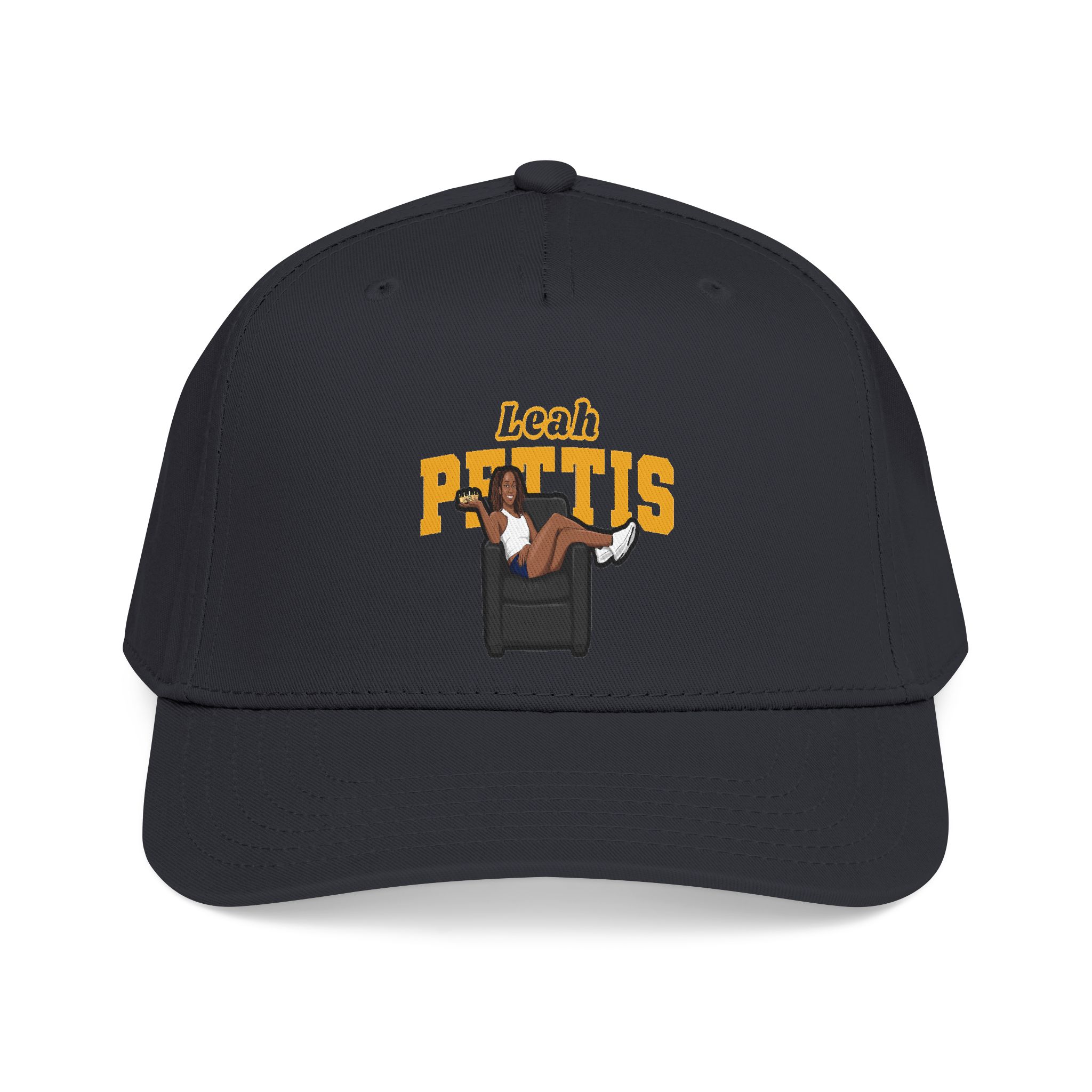 Baseball Cap — character_name_arch in Black