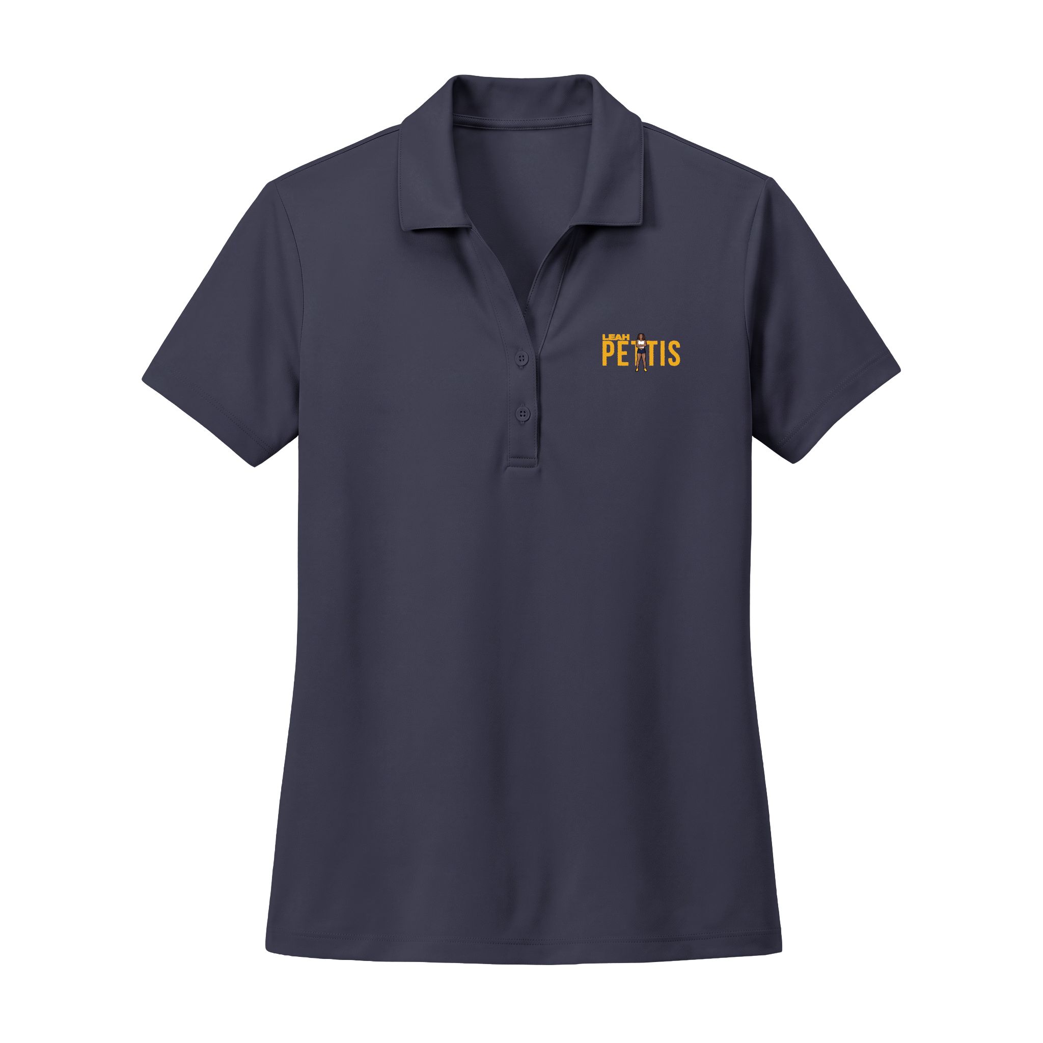 Women's Polo — character_player_name in Navy