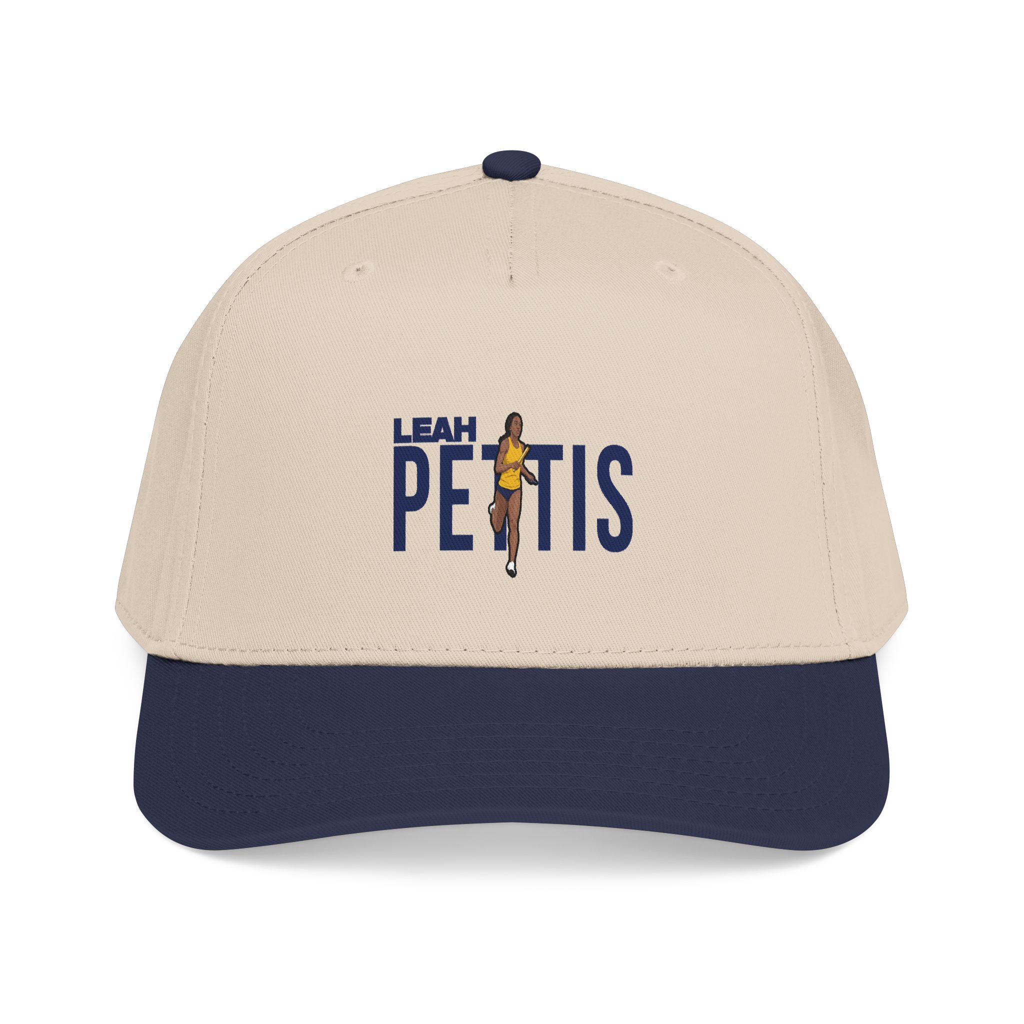 Baseball Cap — character_player_name in Navy / Natural