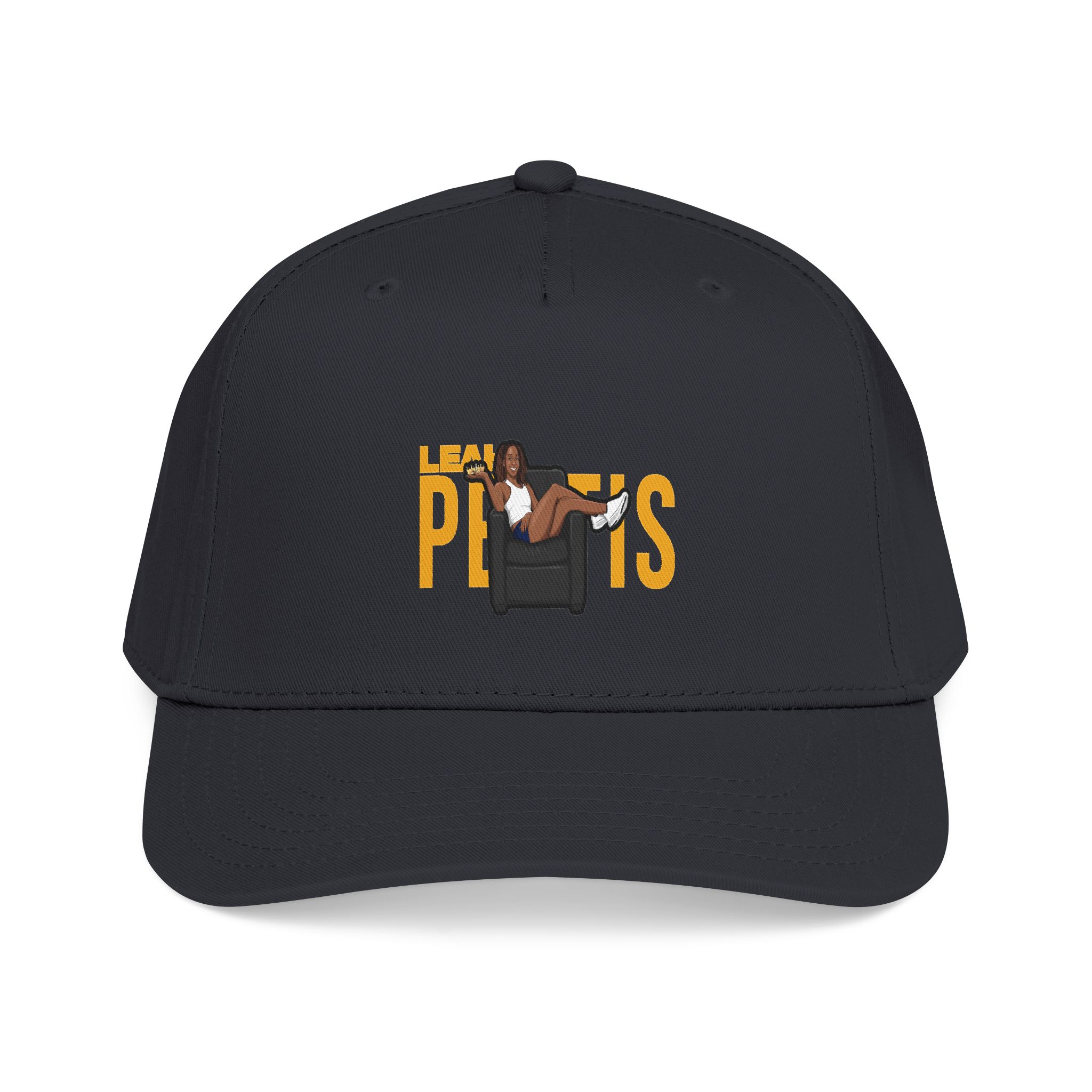 Baseball Cap — character_player_name in Black