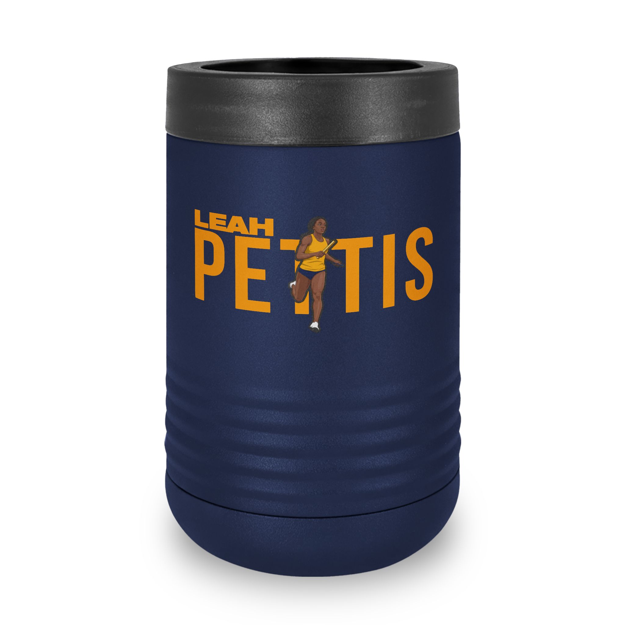 Stainless Can Cooler — character_player_name in Navy