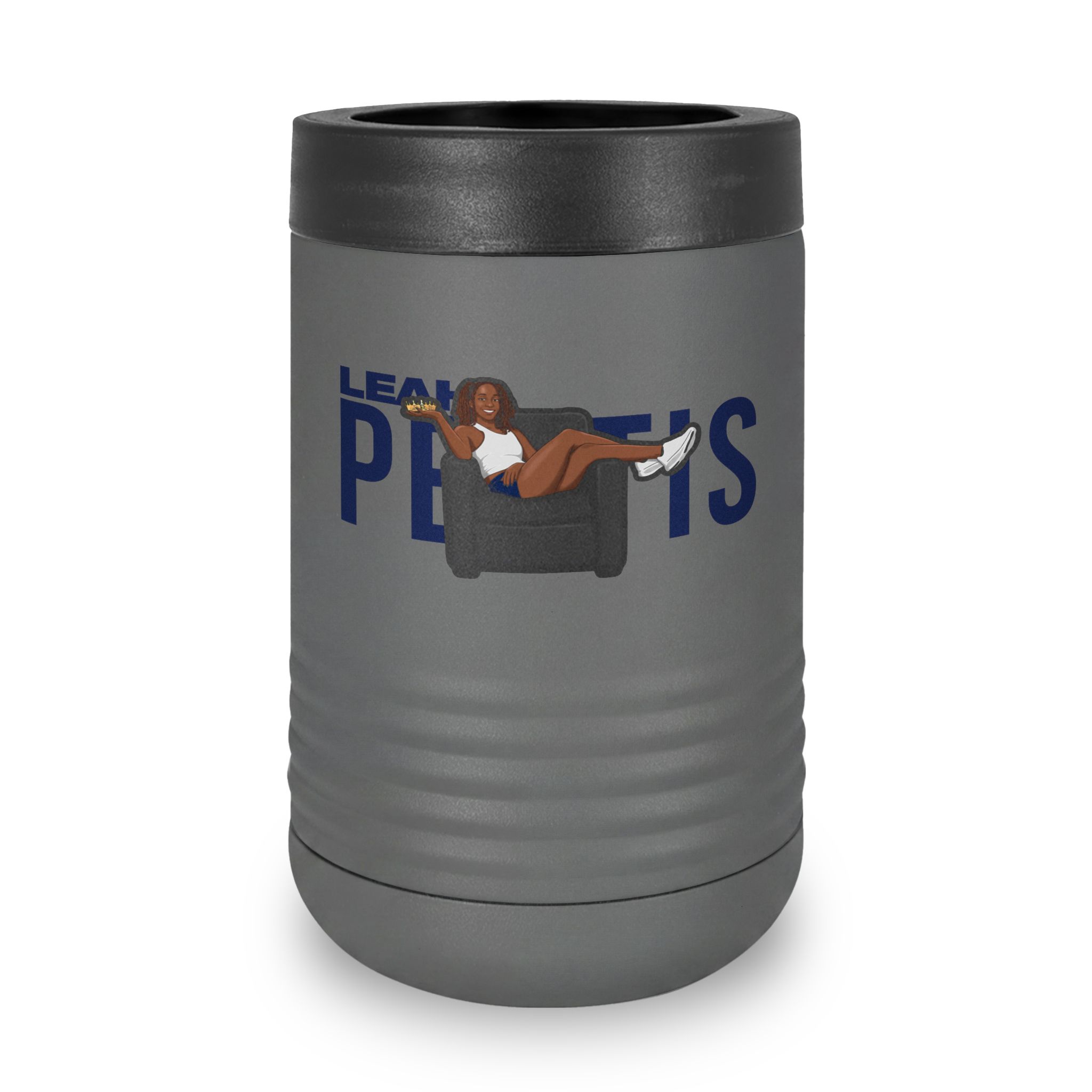 Stainless Can Cooler — character_player_name in Grey