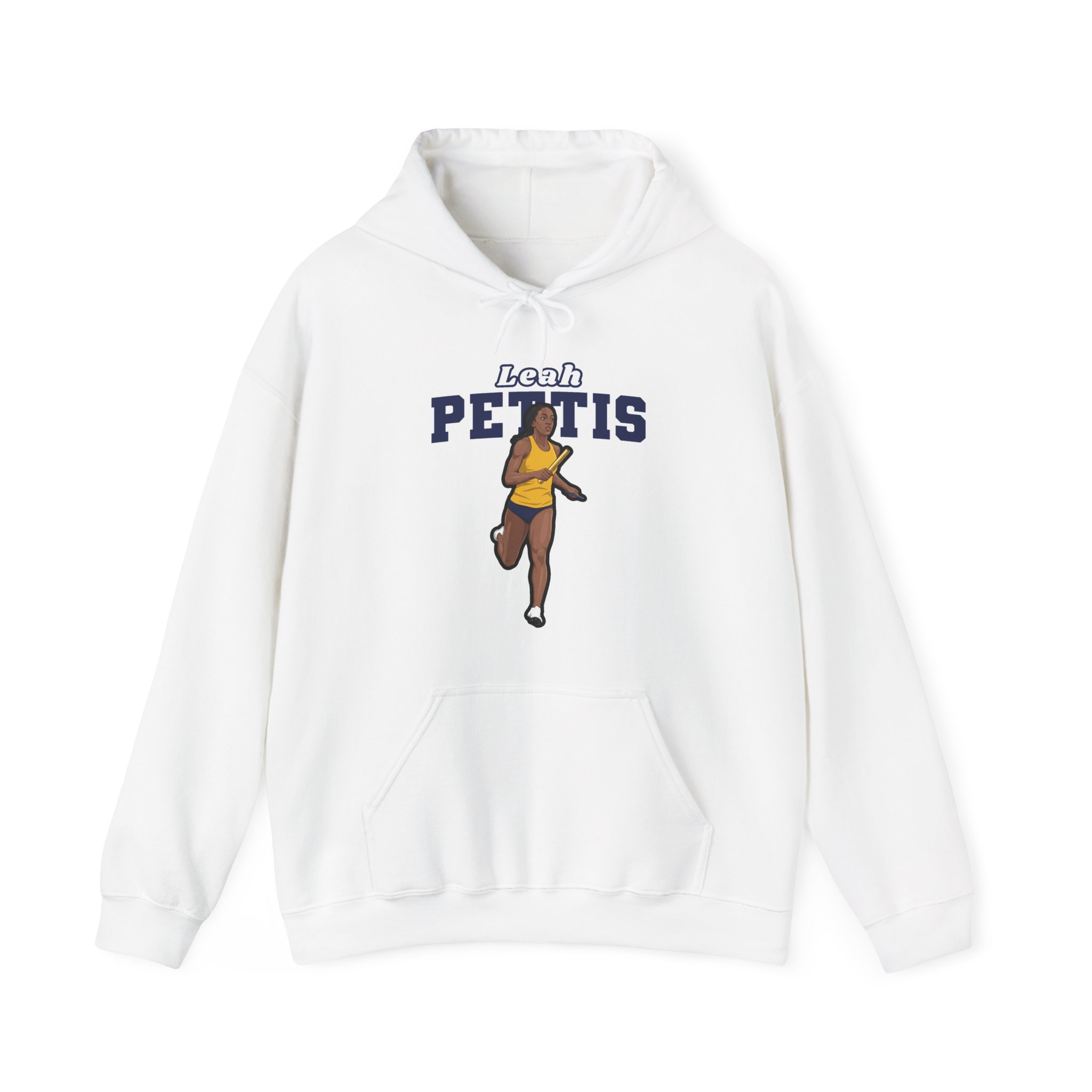 Hoodie — character_name_arch in White