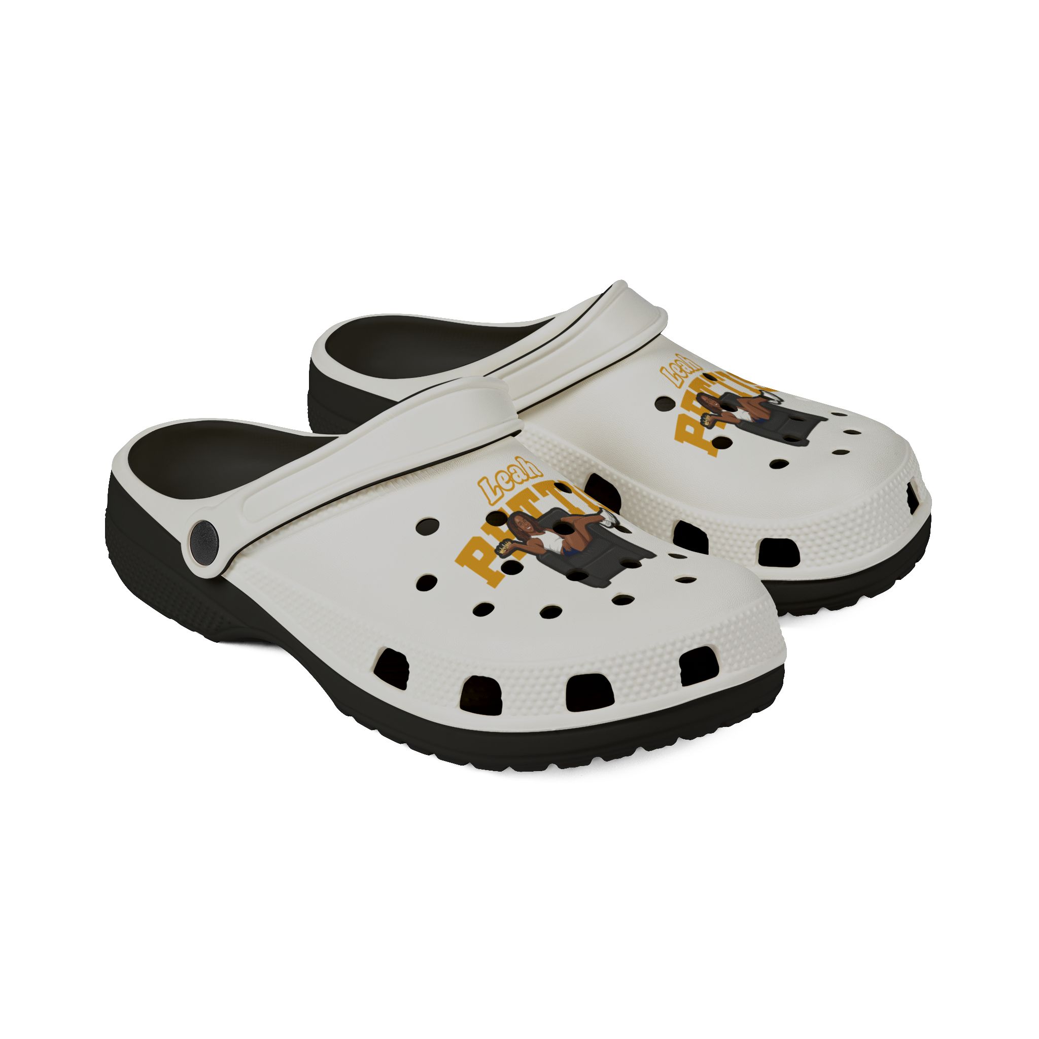 Rubber Clogs — character_name_arch in Black