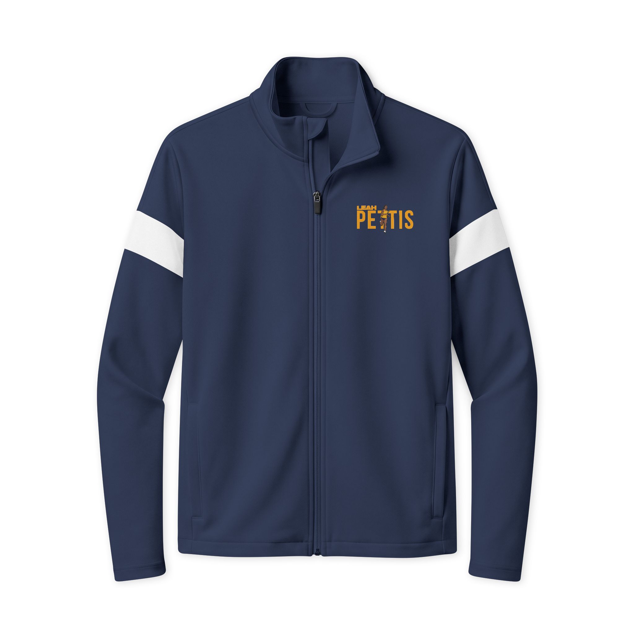 Travel Full-Zip Jacket — character_player_name in True Navy/ White