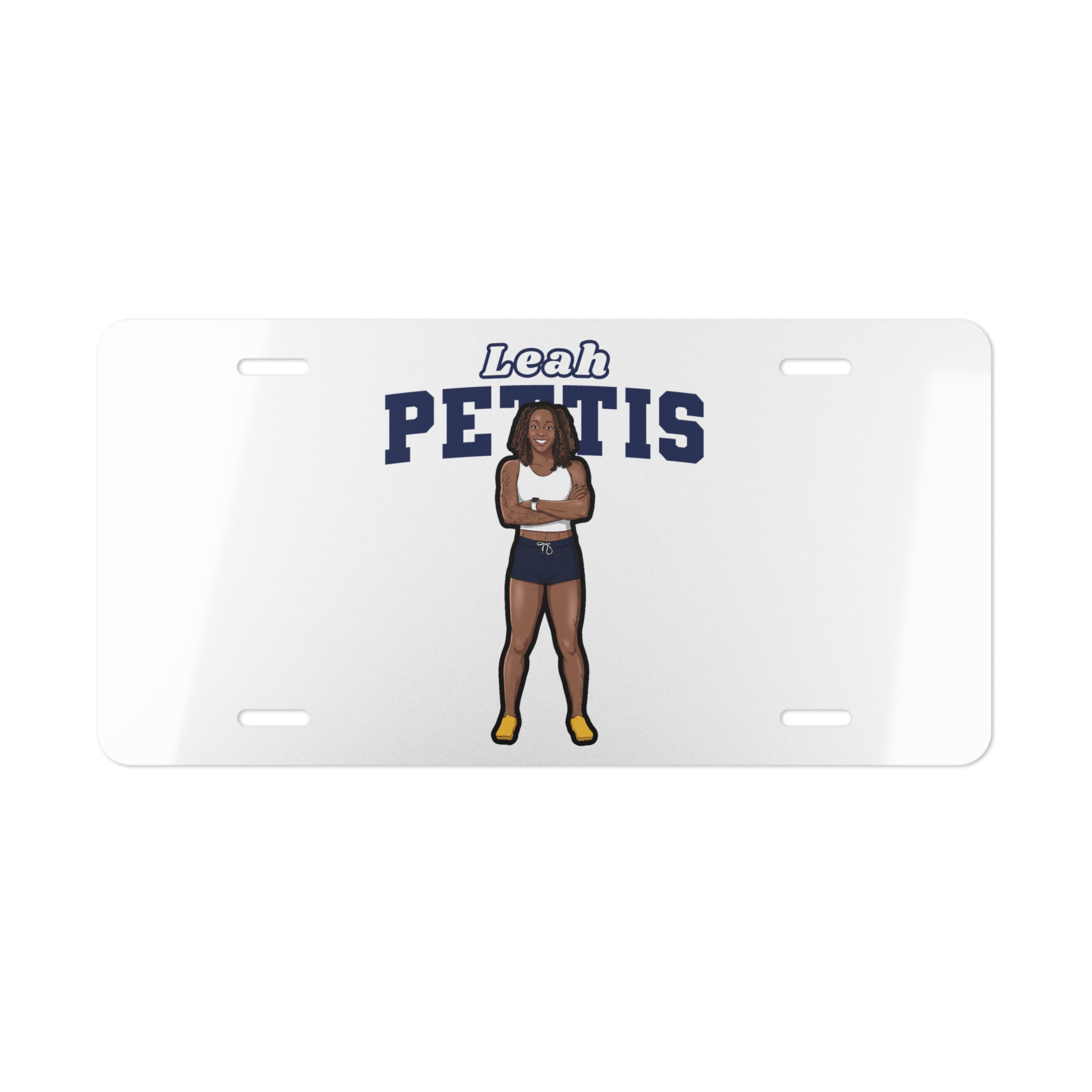 License Plate — character_name_arch in Classic