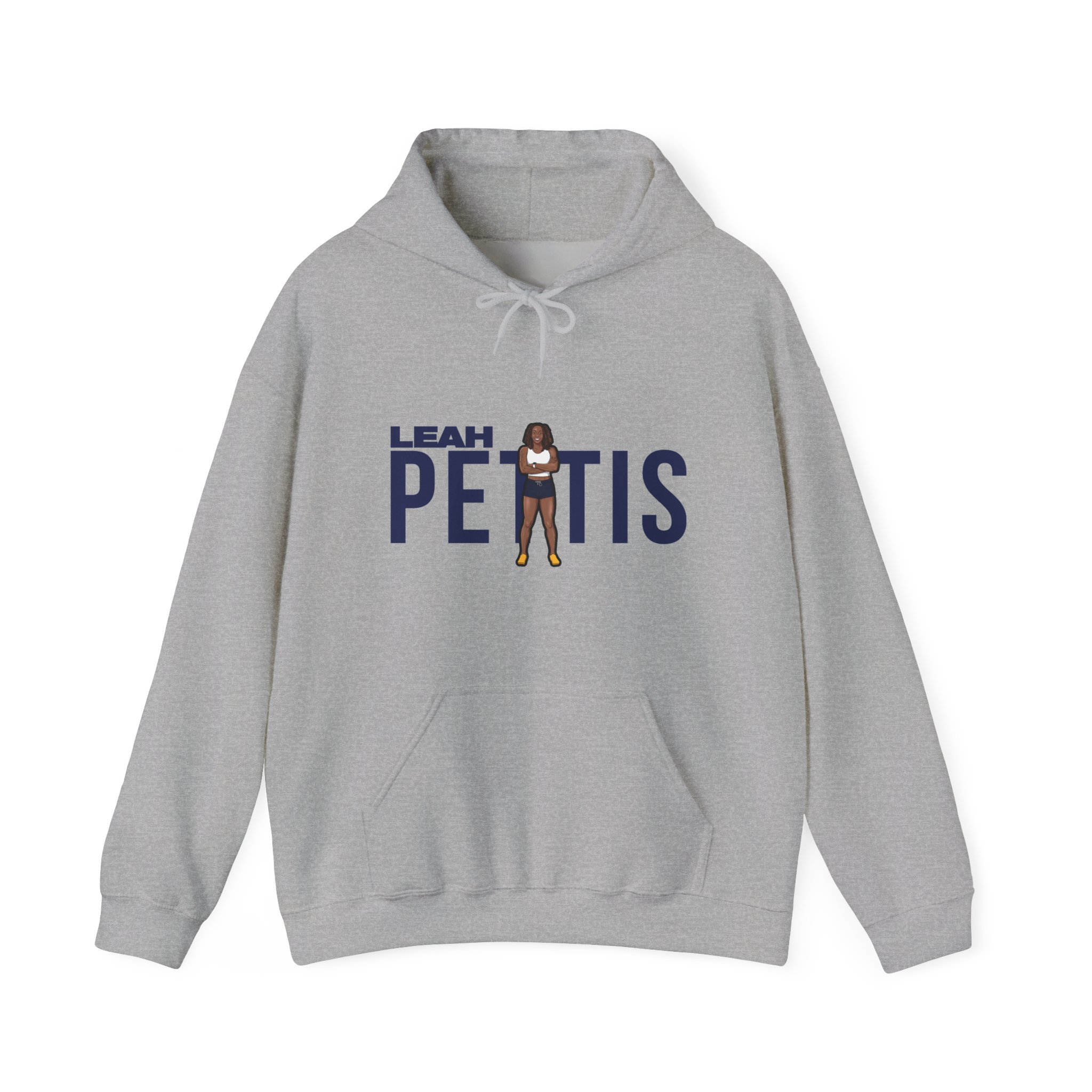 Hoodie — character_player_name in Grey