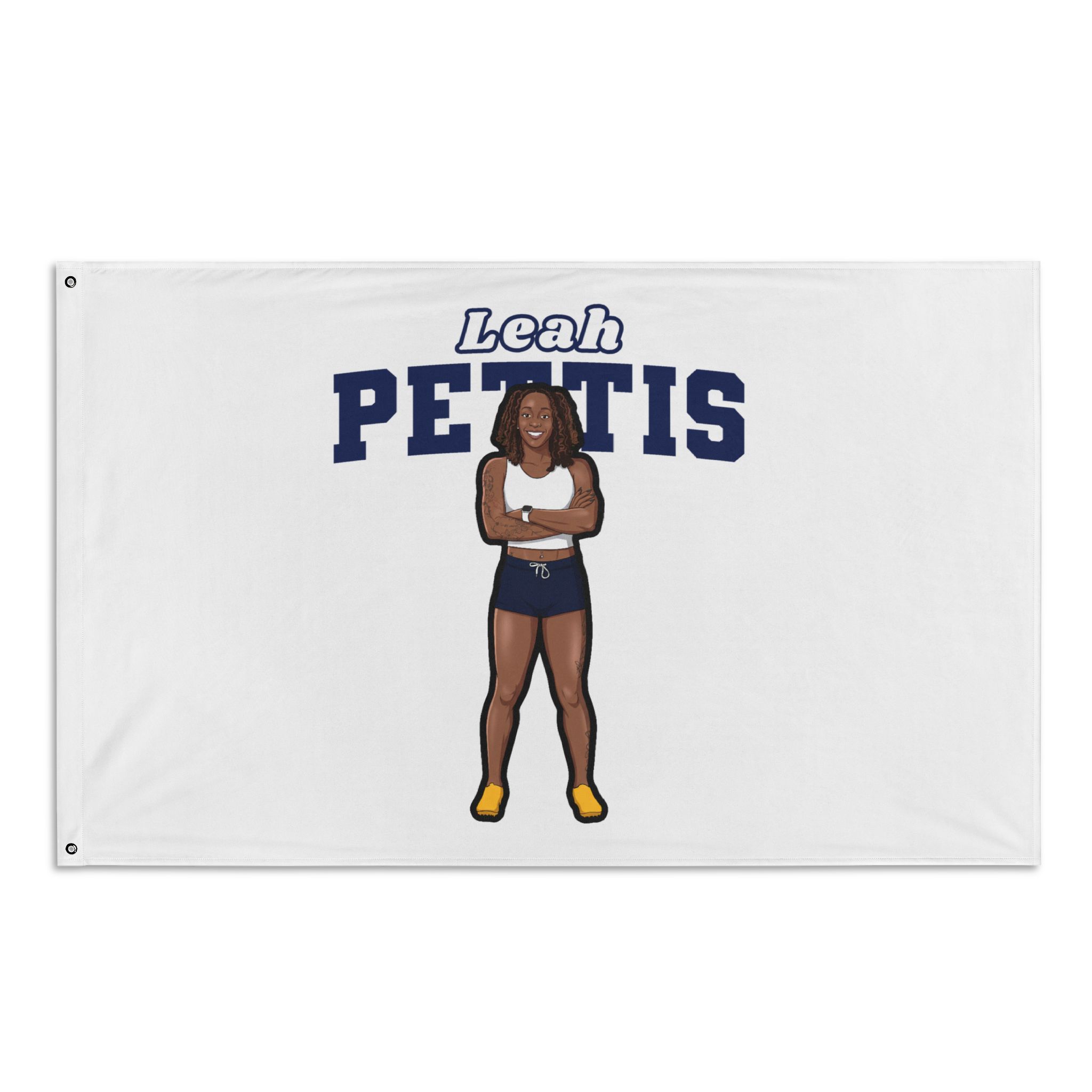 Flag (35 × 56 in) — character_name_arch in Classic