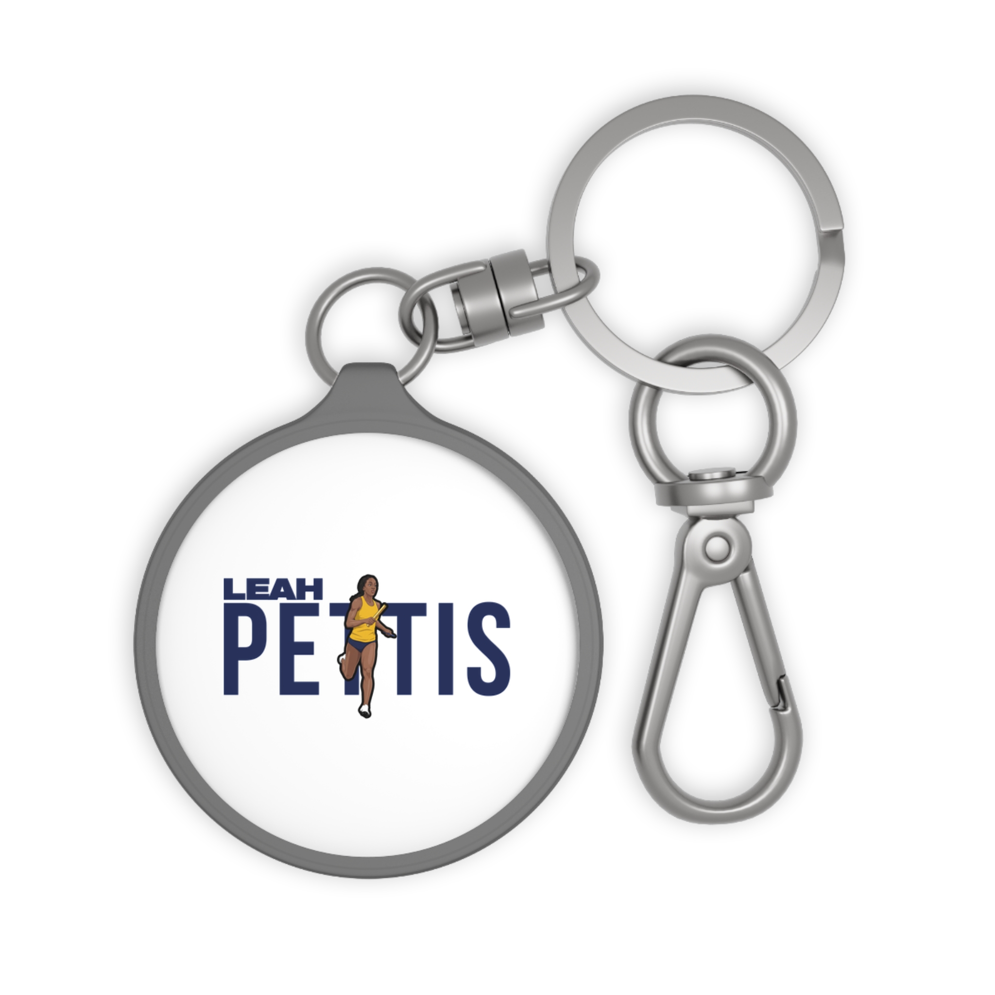 Keychain — character_player_name in Grey
