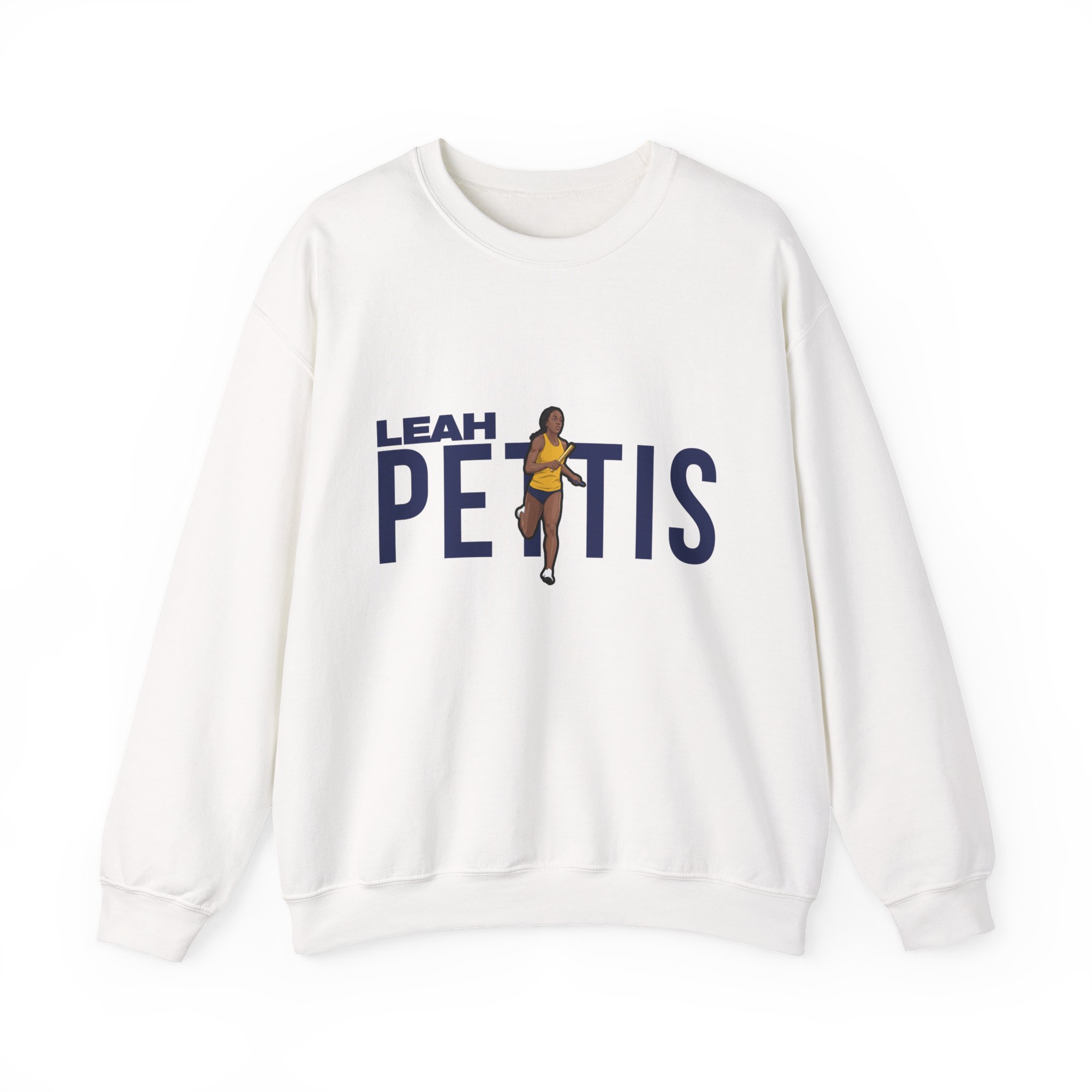 Crewneck Sweatshirt — character_player_name in White