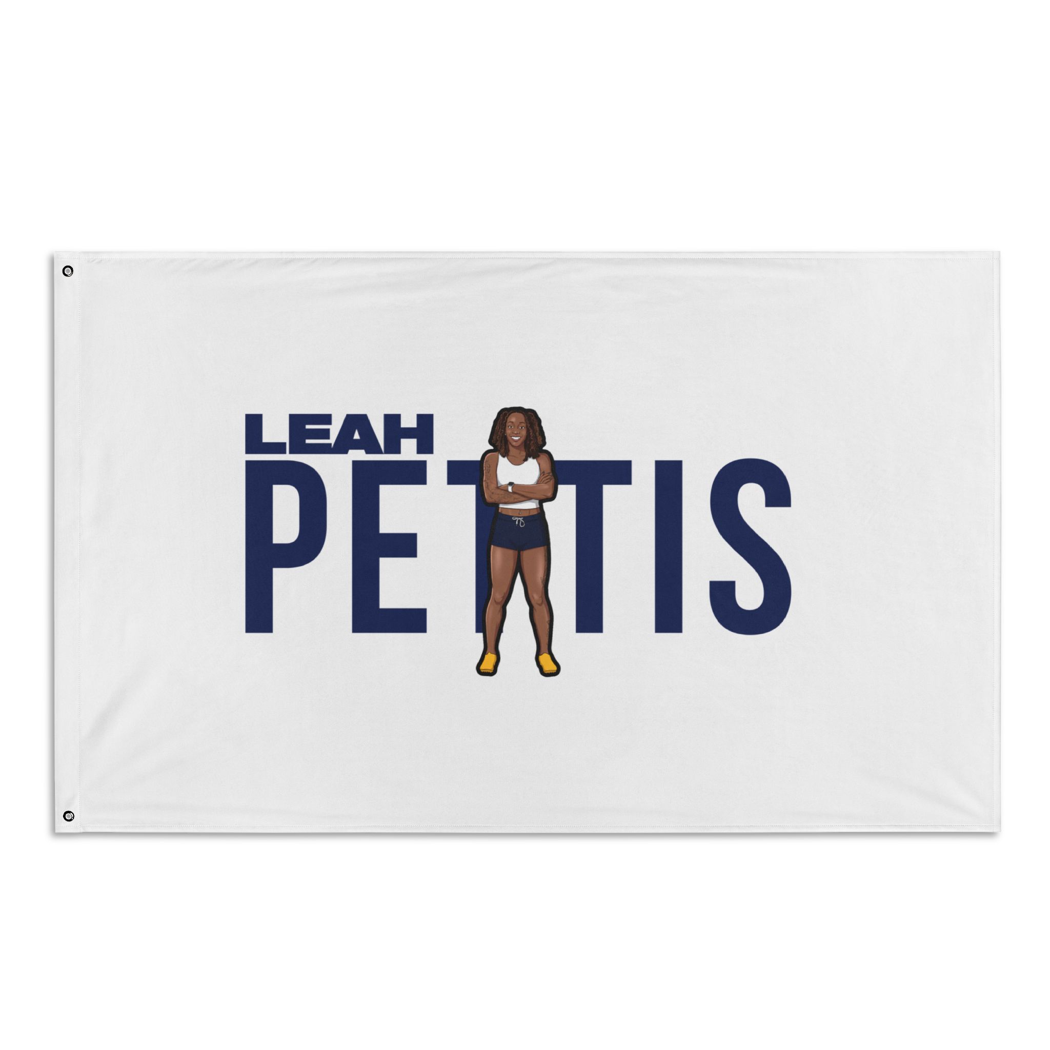 Flag (35 × 56 in) — character_player_name in Classic