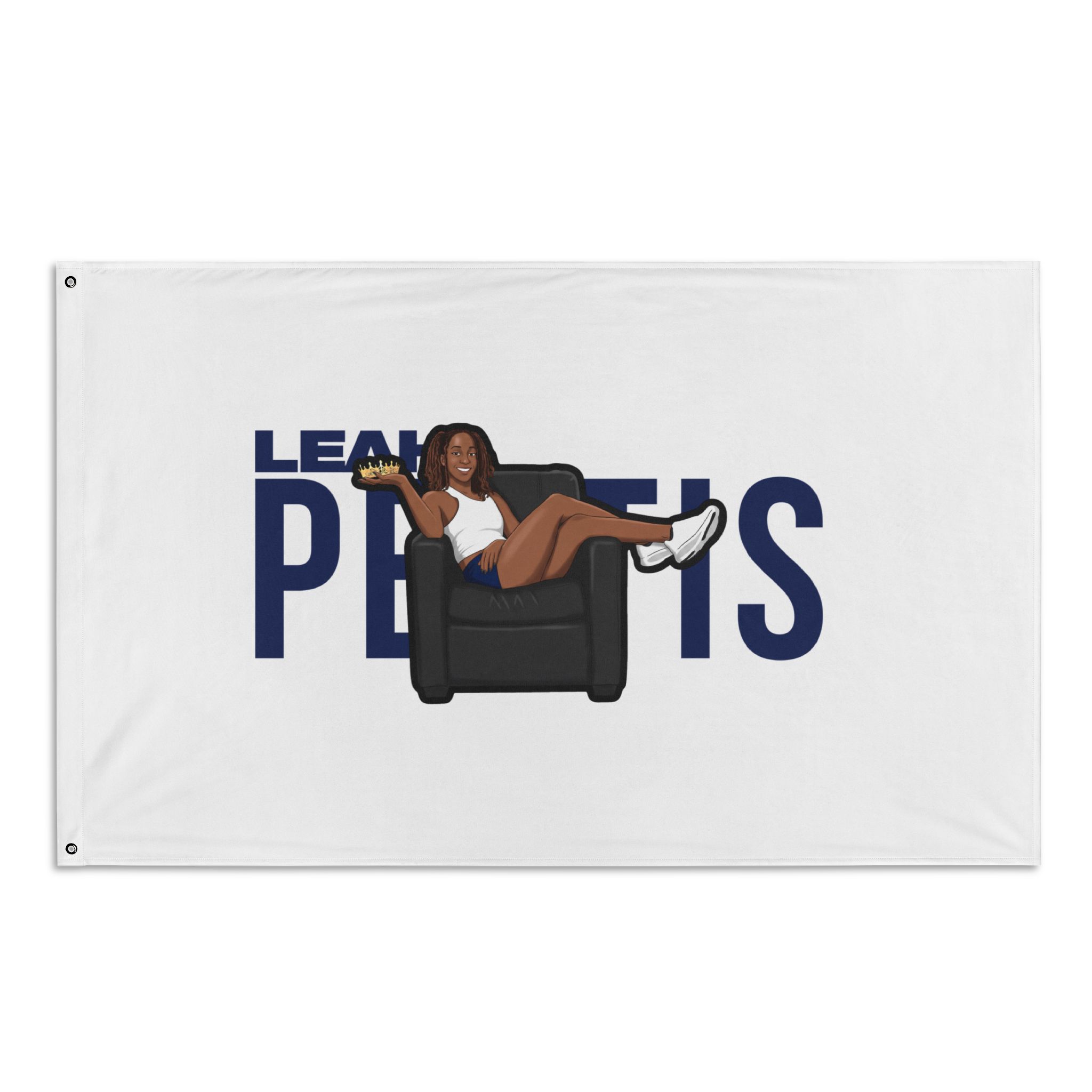 Flag (35 × 56 in) — character_player_name in Classic