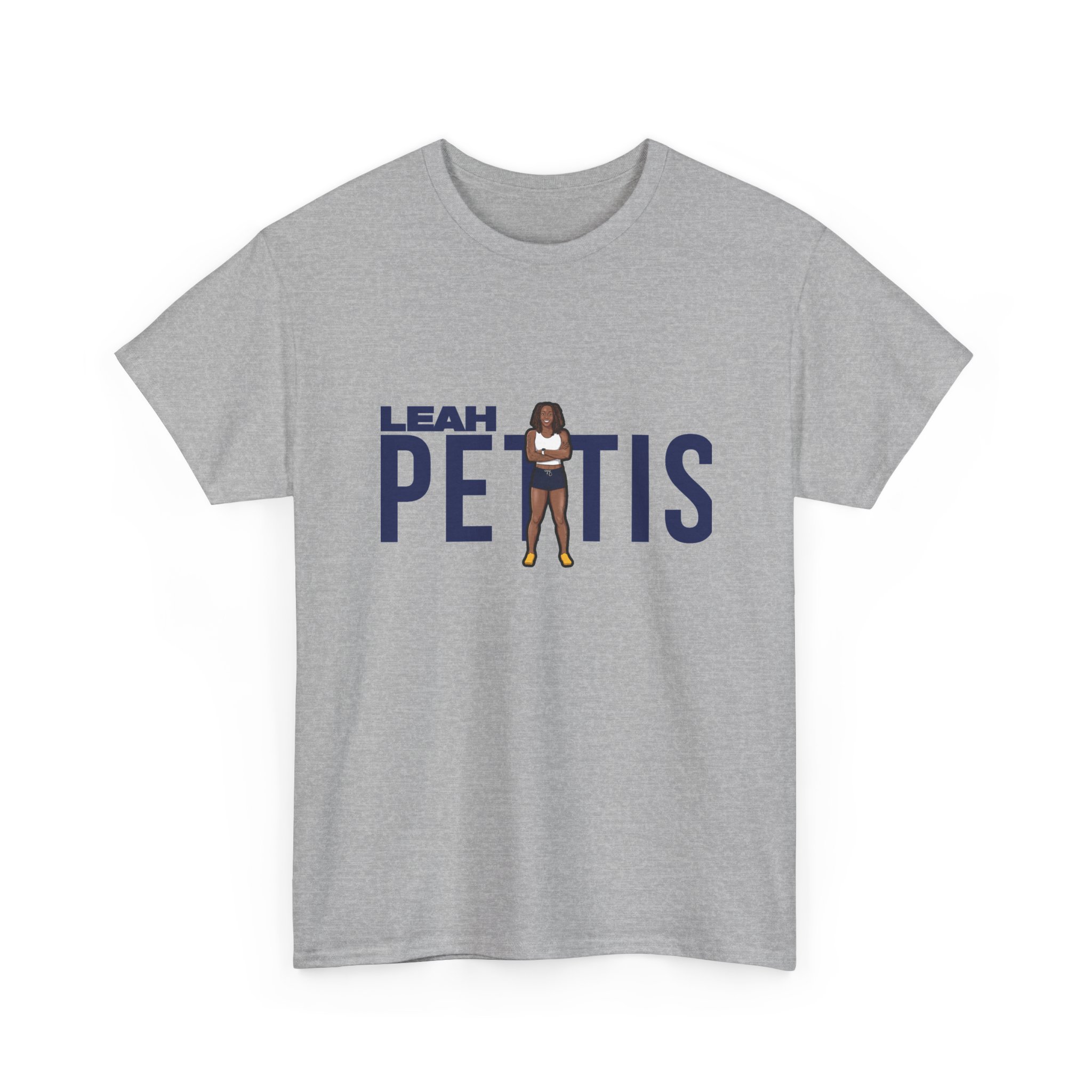 Tee — character_player_name in Grey