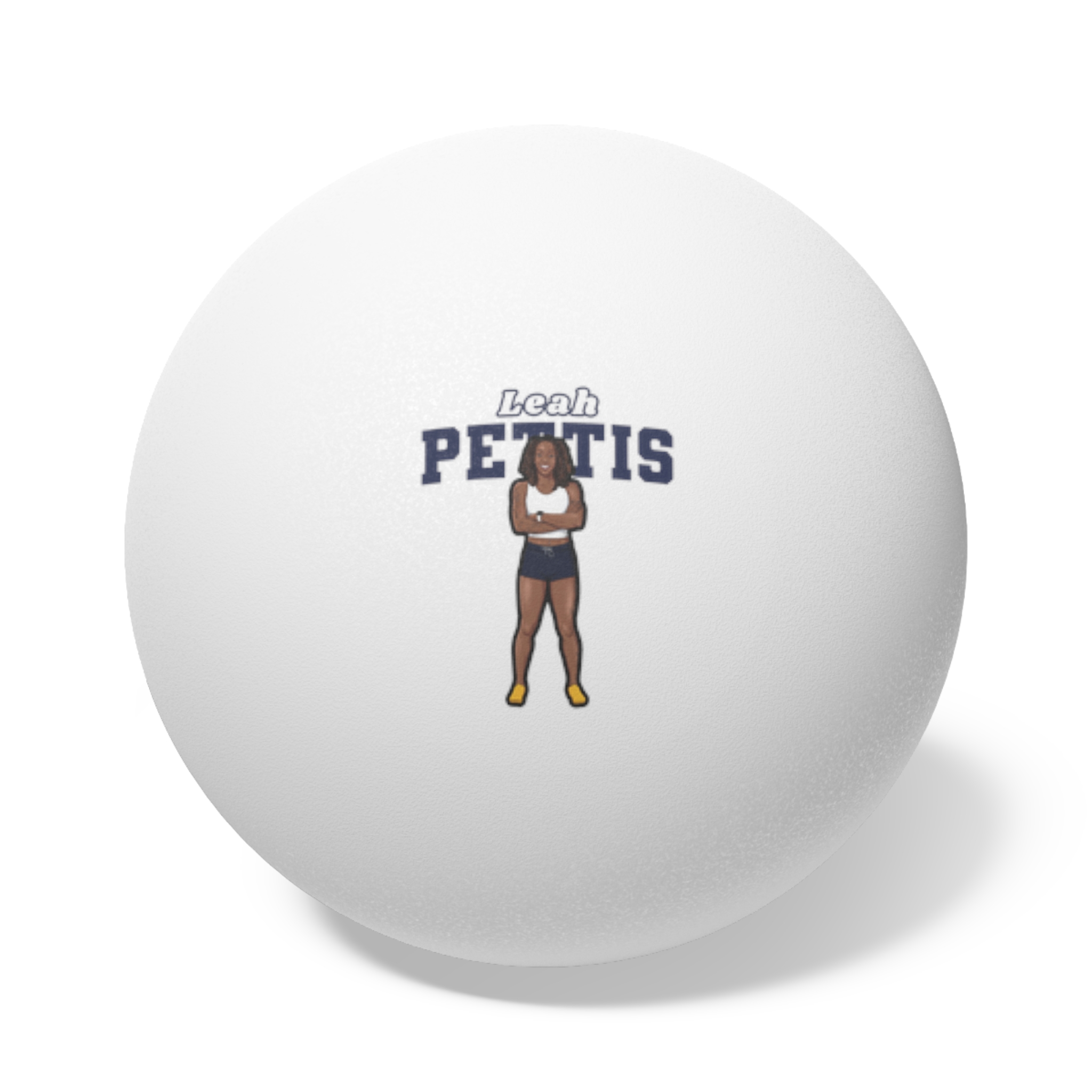 Ping Pong Balls, 6 pcs — character_name_arch in White