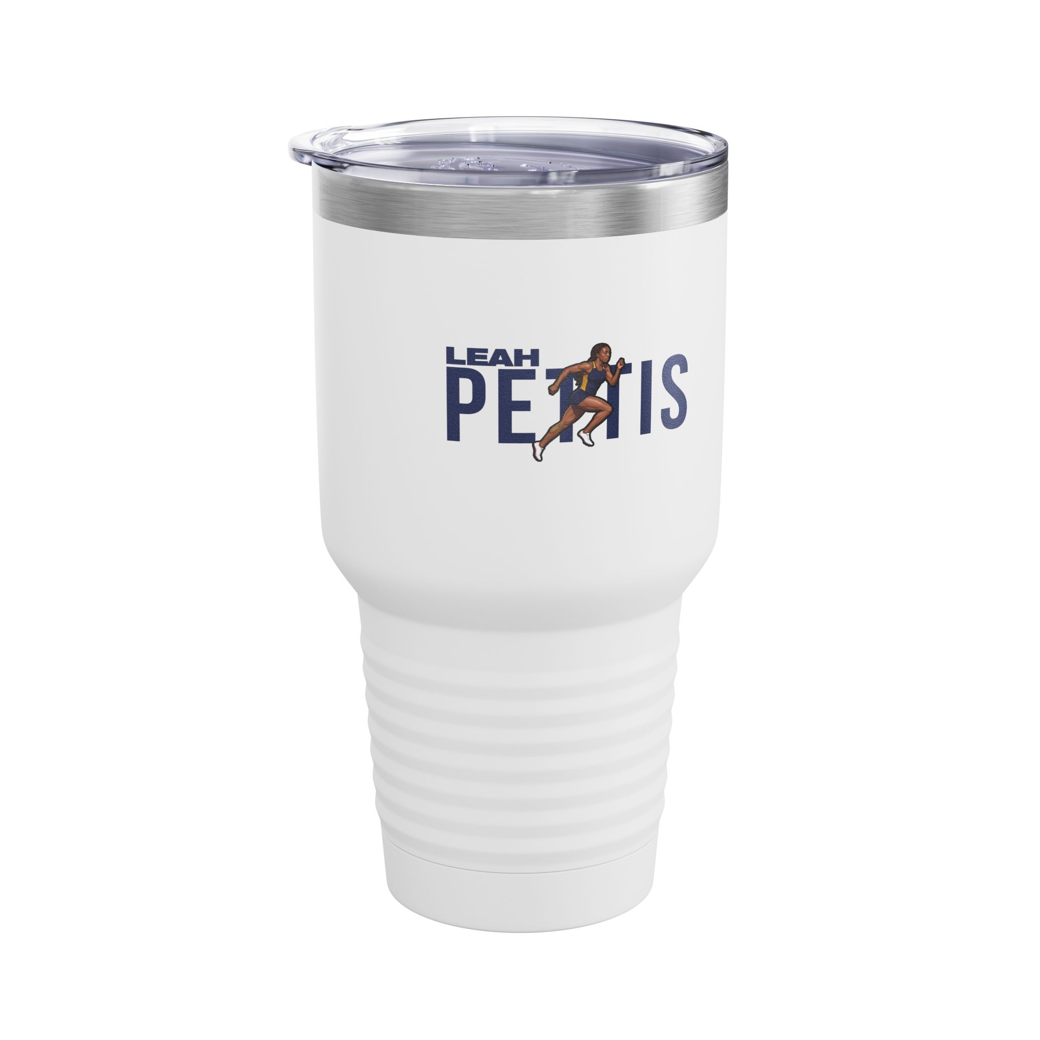 30oz Tumbler — character_player_name in White