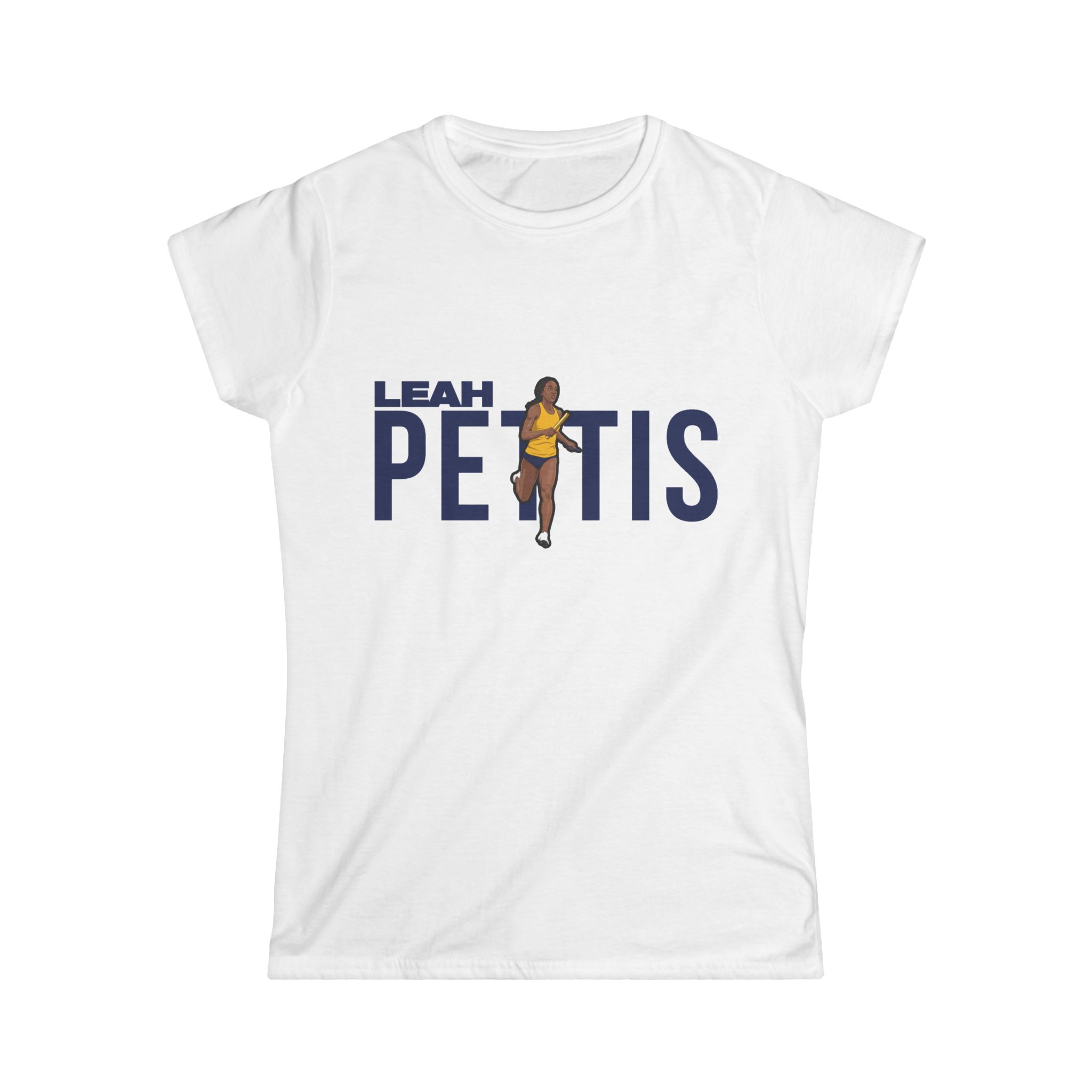 Women's Softstyle Tee — character_player_name in White