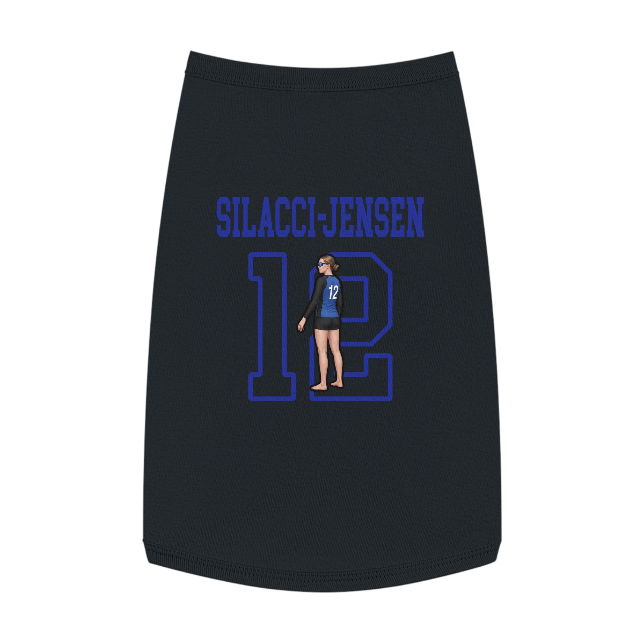 Pet Tank Top — character_shirsey in Black