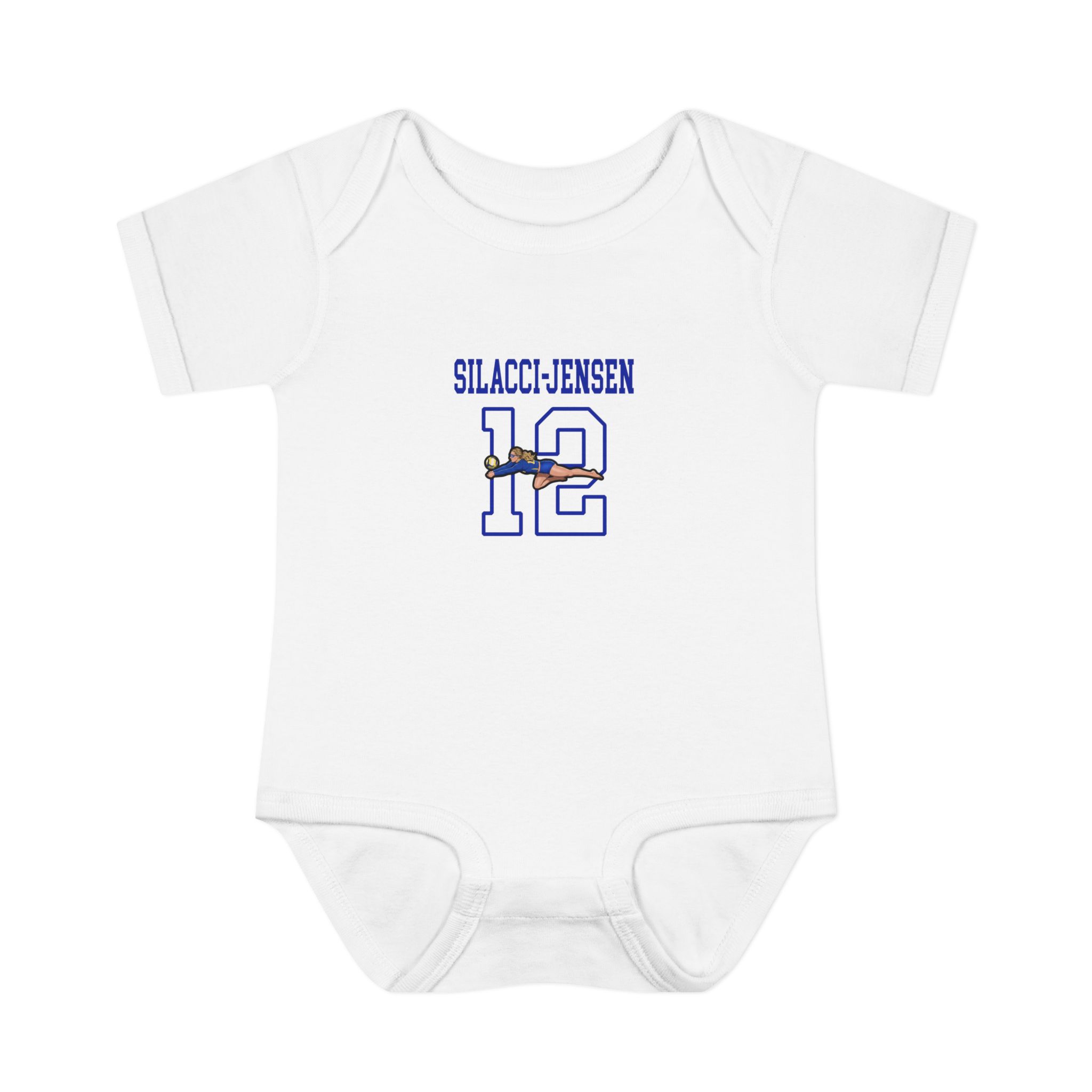 Baby Onesie — character_shirsey in White