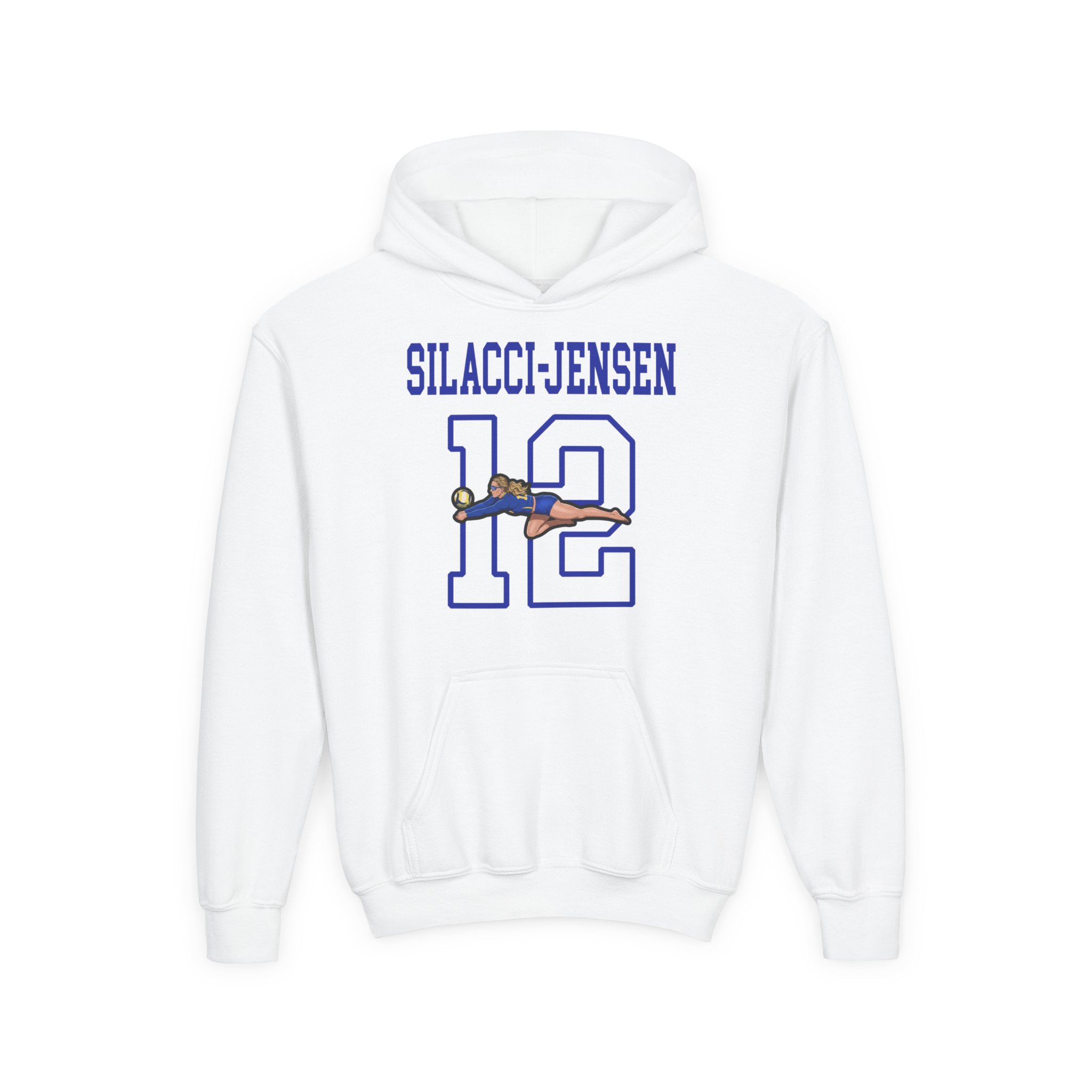 Youth Hoodie — character_shirsey in White