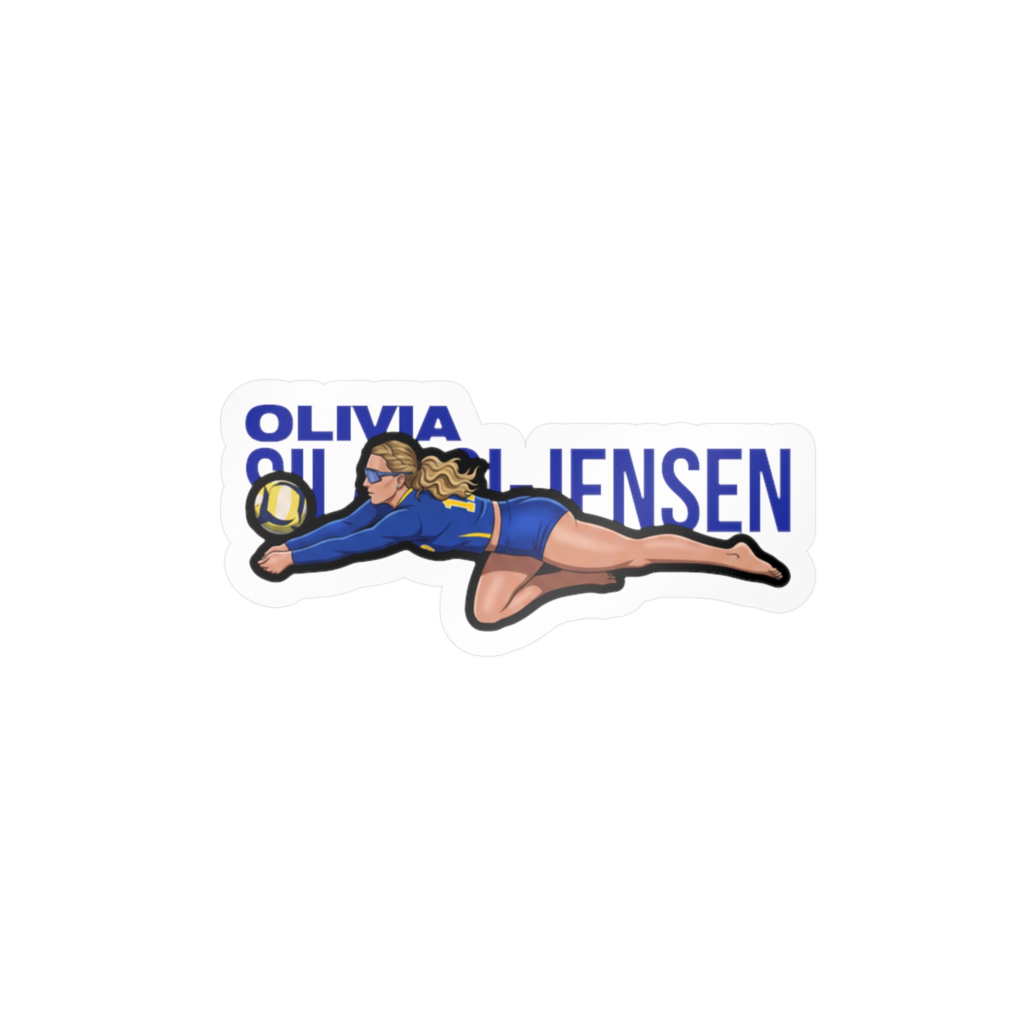 Vinyl Sticker — character_player_name in Classic