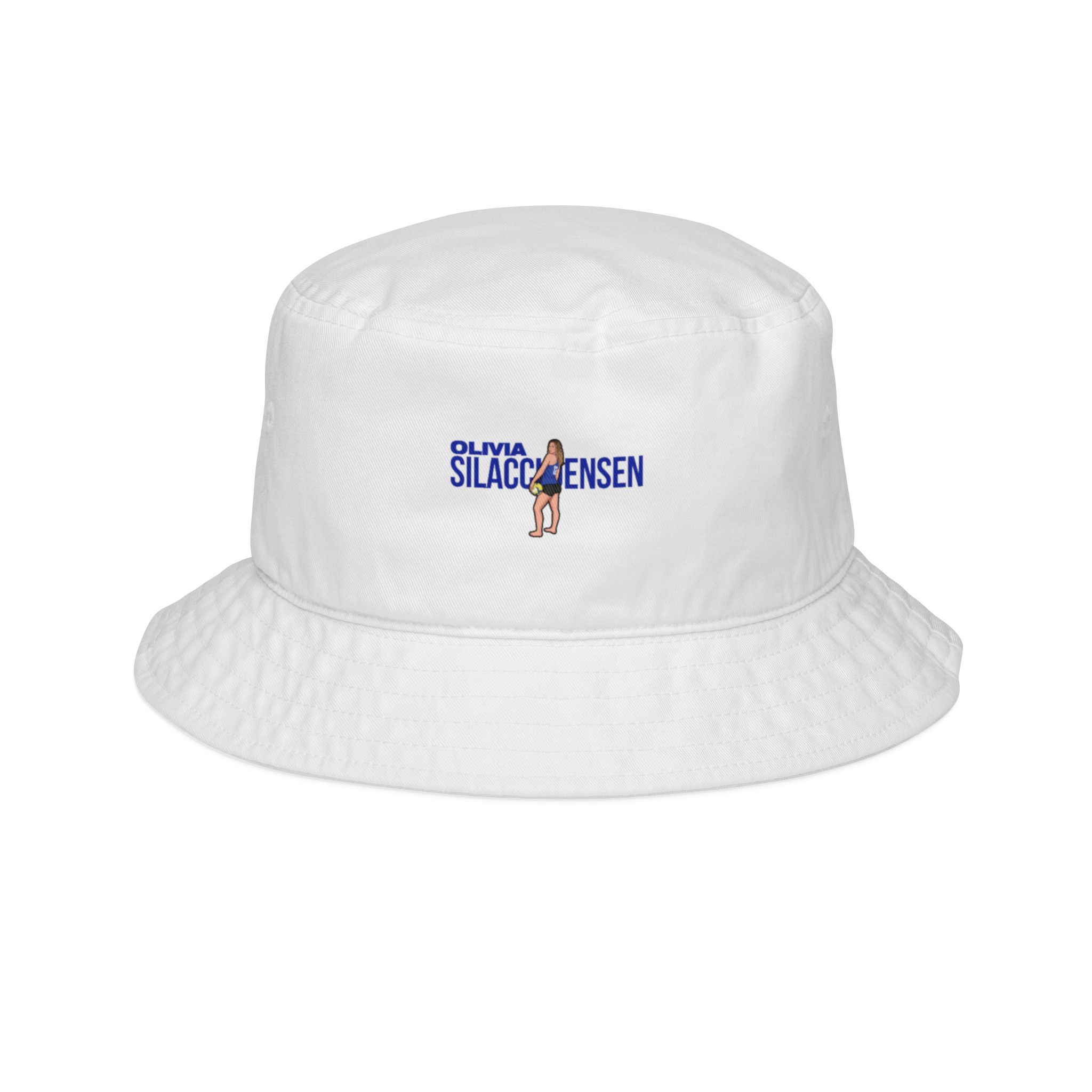 Bucket Hat — character_player_name in White
