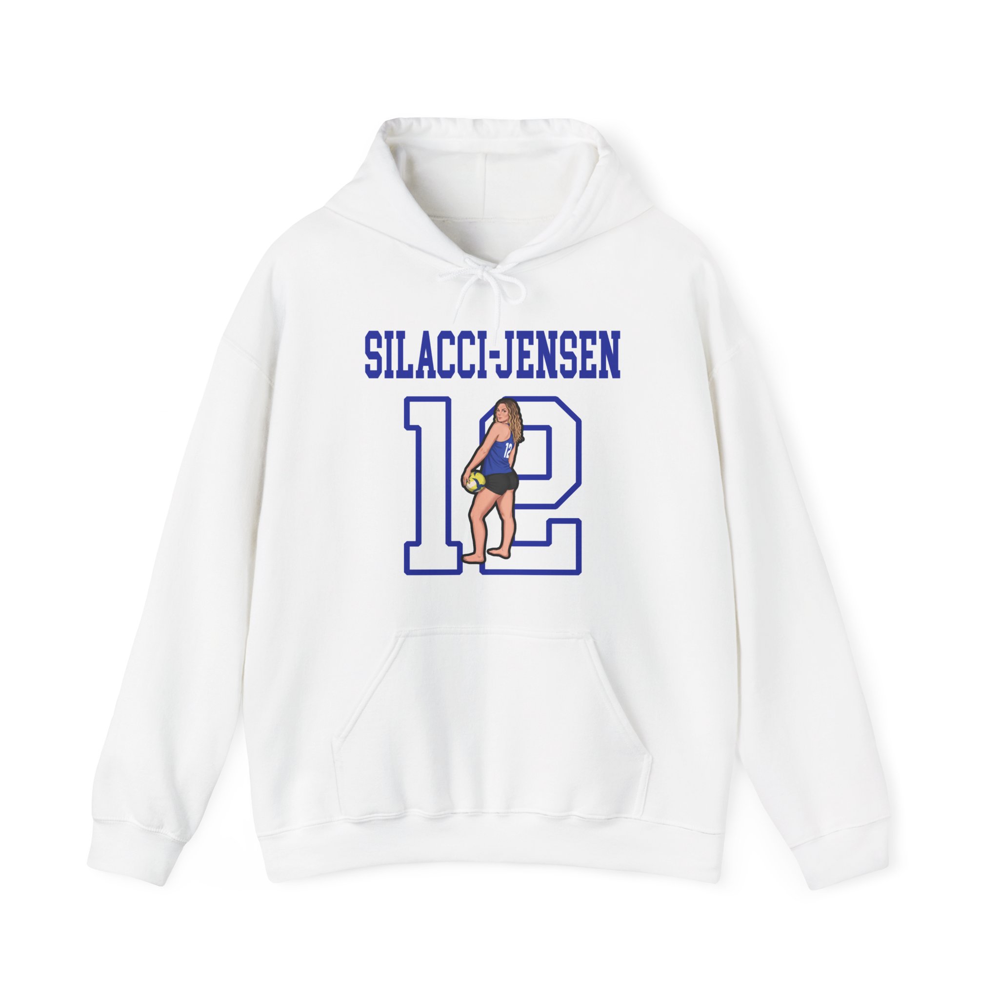 Hoodie — character_shirsey in White