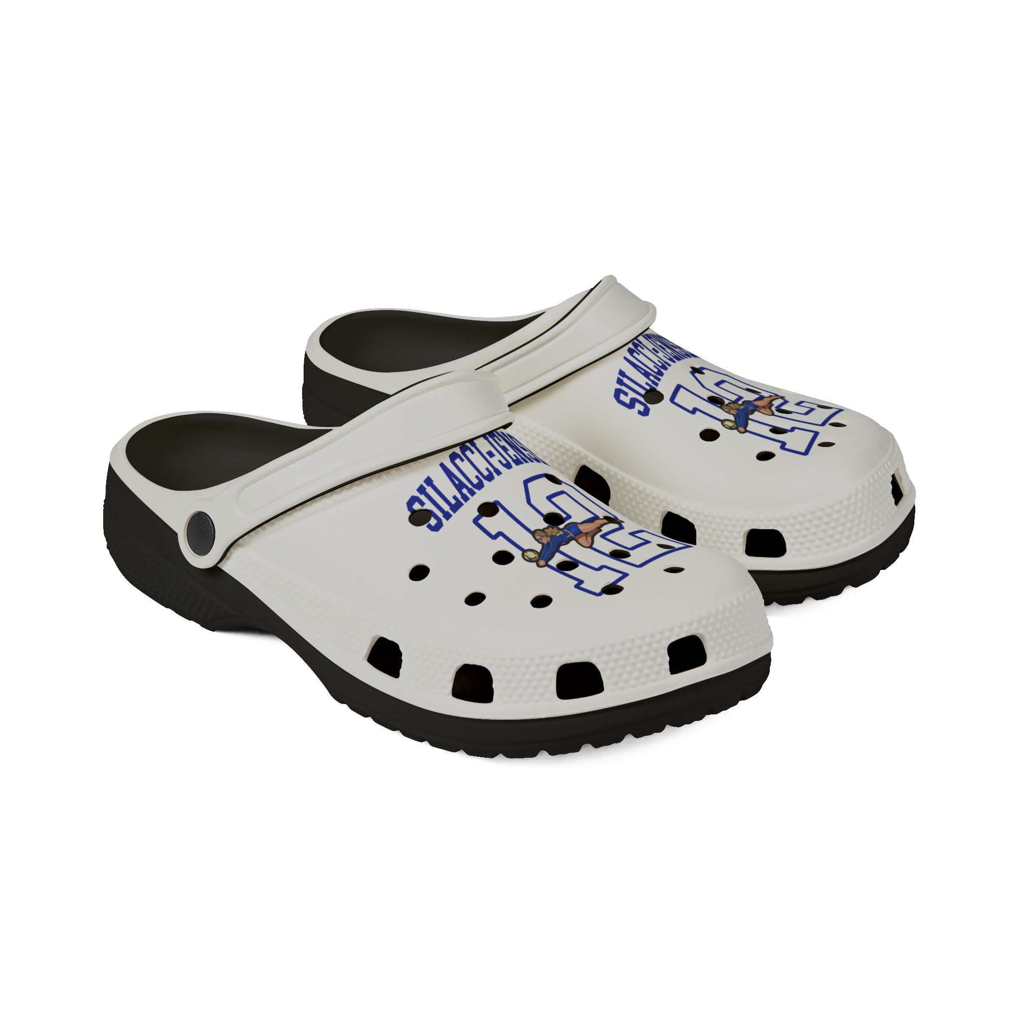 Rubber Clogs — character_shirsey in Black