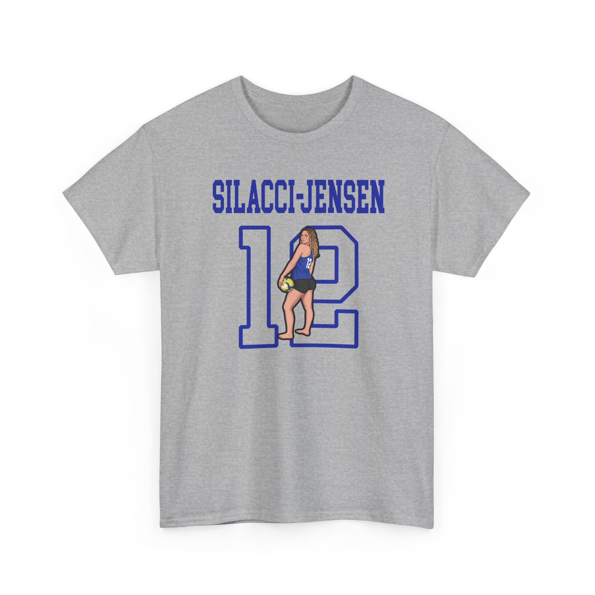 Tee — character_shirsey in Grey