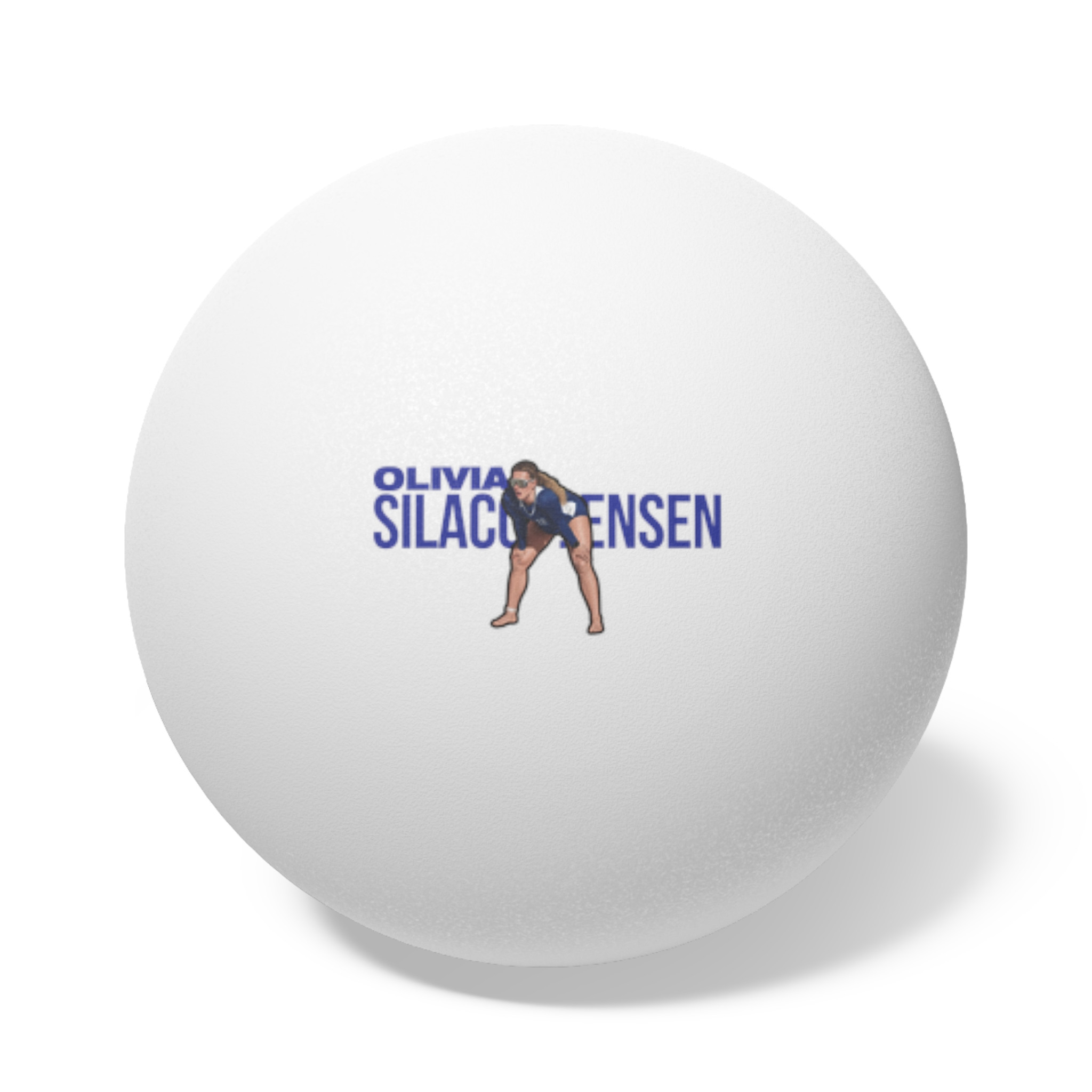 Ping Pong Balls, 6 pcs — character_player_name in White