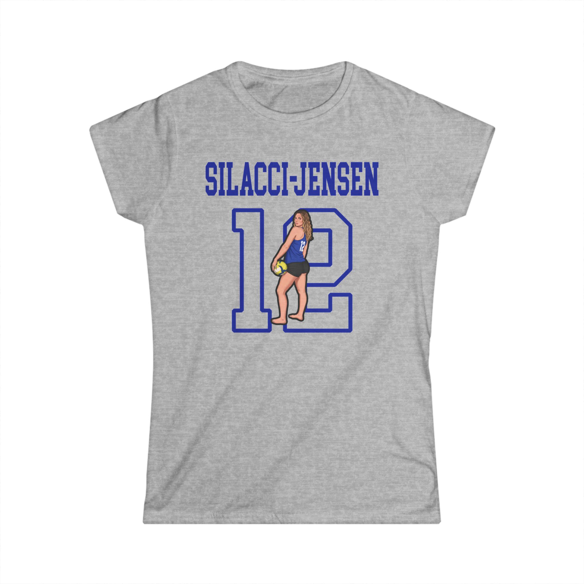 Women's Softstyle Tee — character_shirsey in Grey