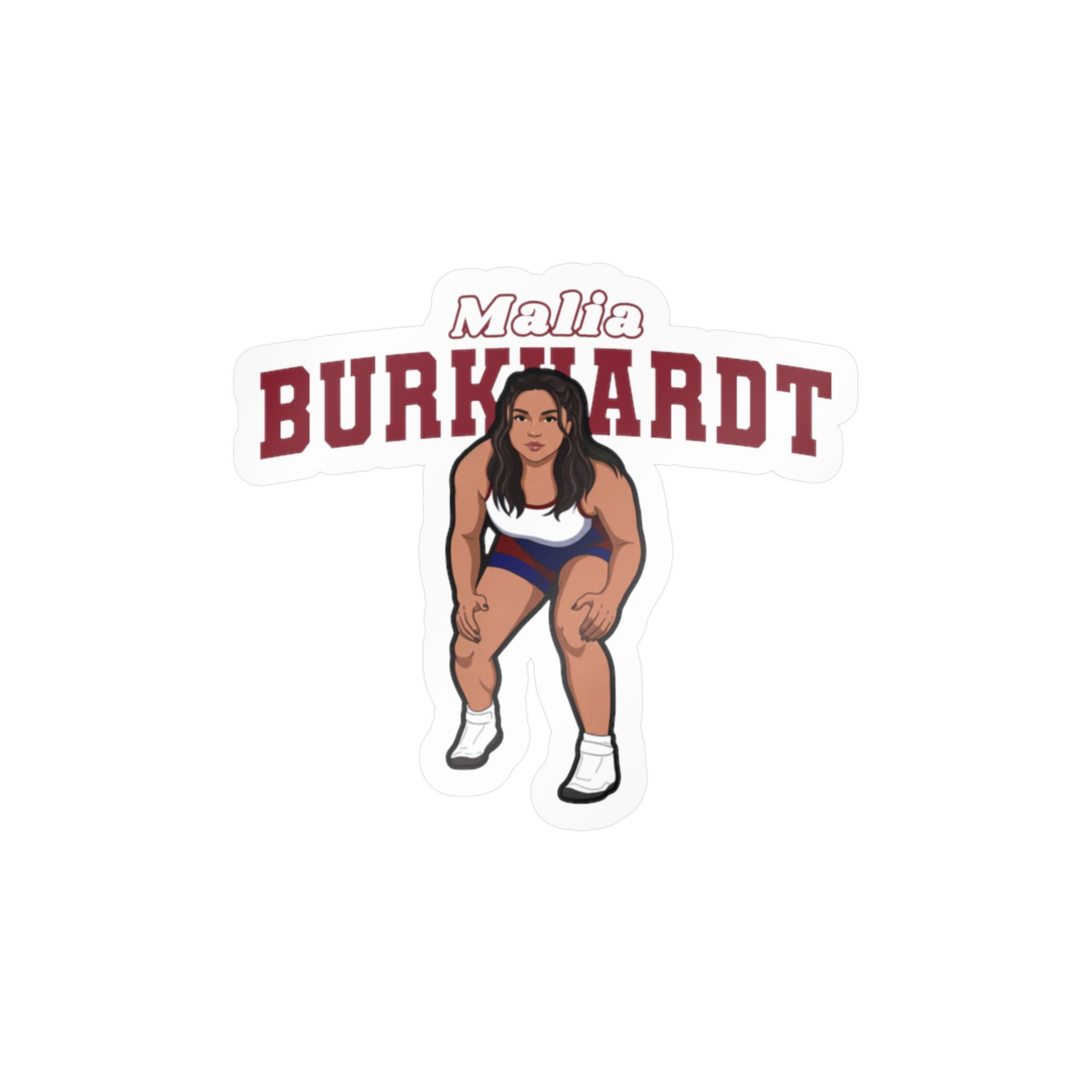 Vinyl Sticker — character_name_arch in Classic