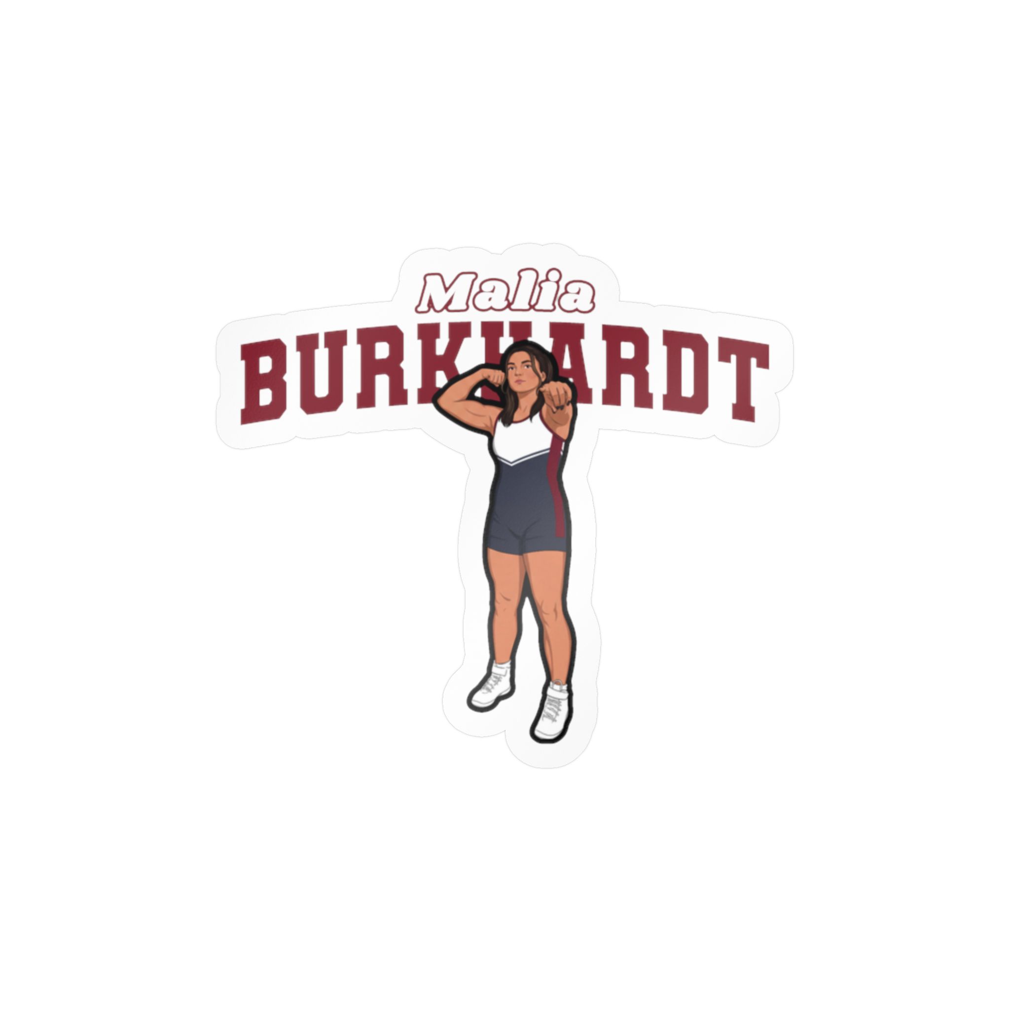 Vinyl Sticker — character_name_arch in Classic