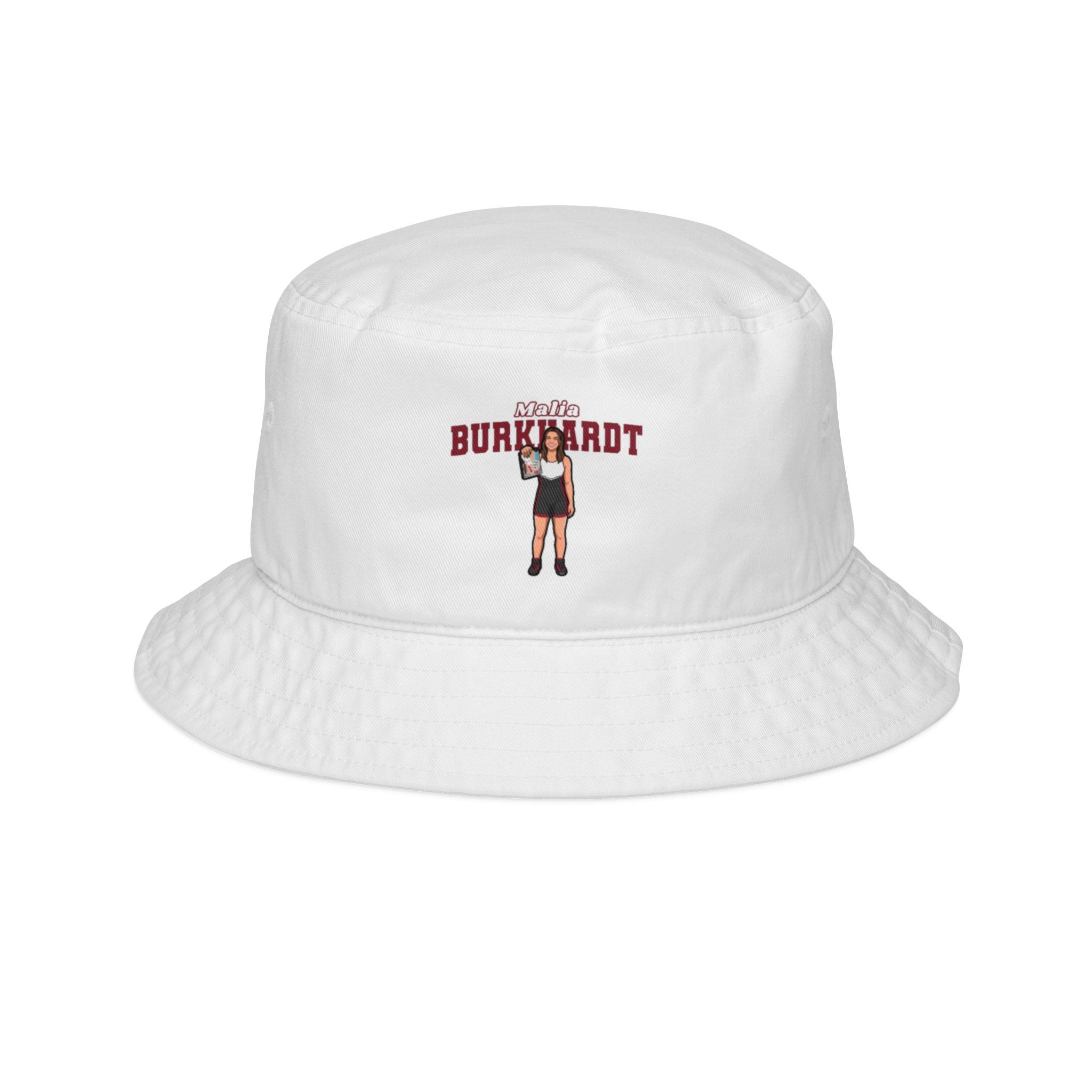 Bucket Hat — character_name_arch in White