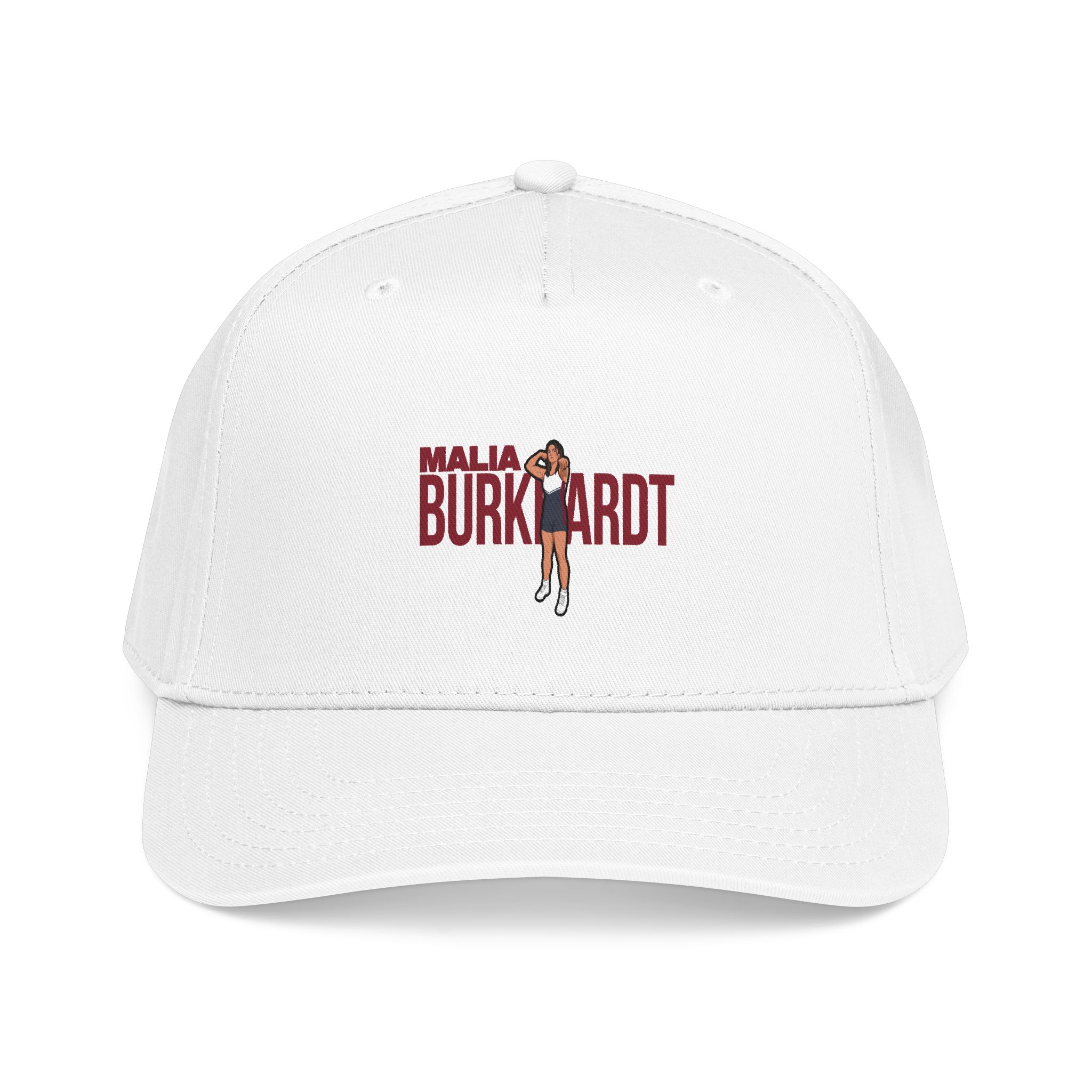 Baseball Cap — character_player_name in White