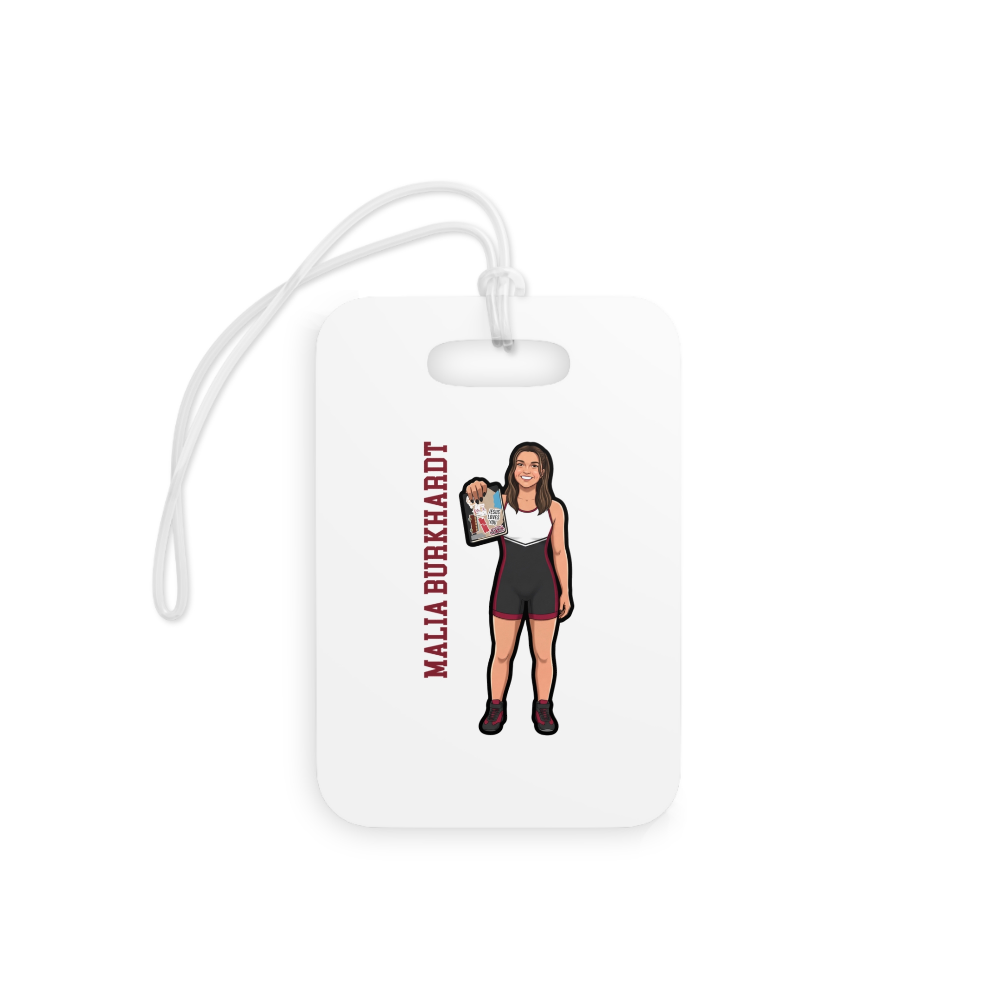 Bag Tag — character_name_vertical in Classic