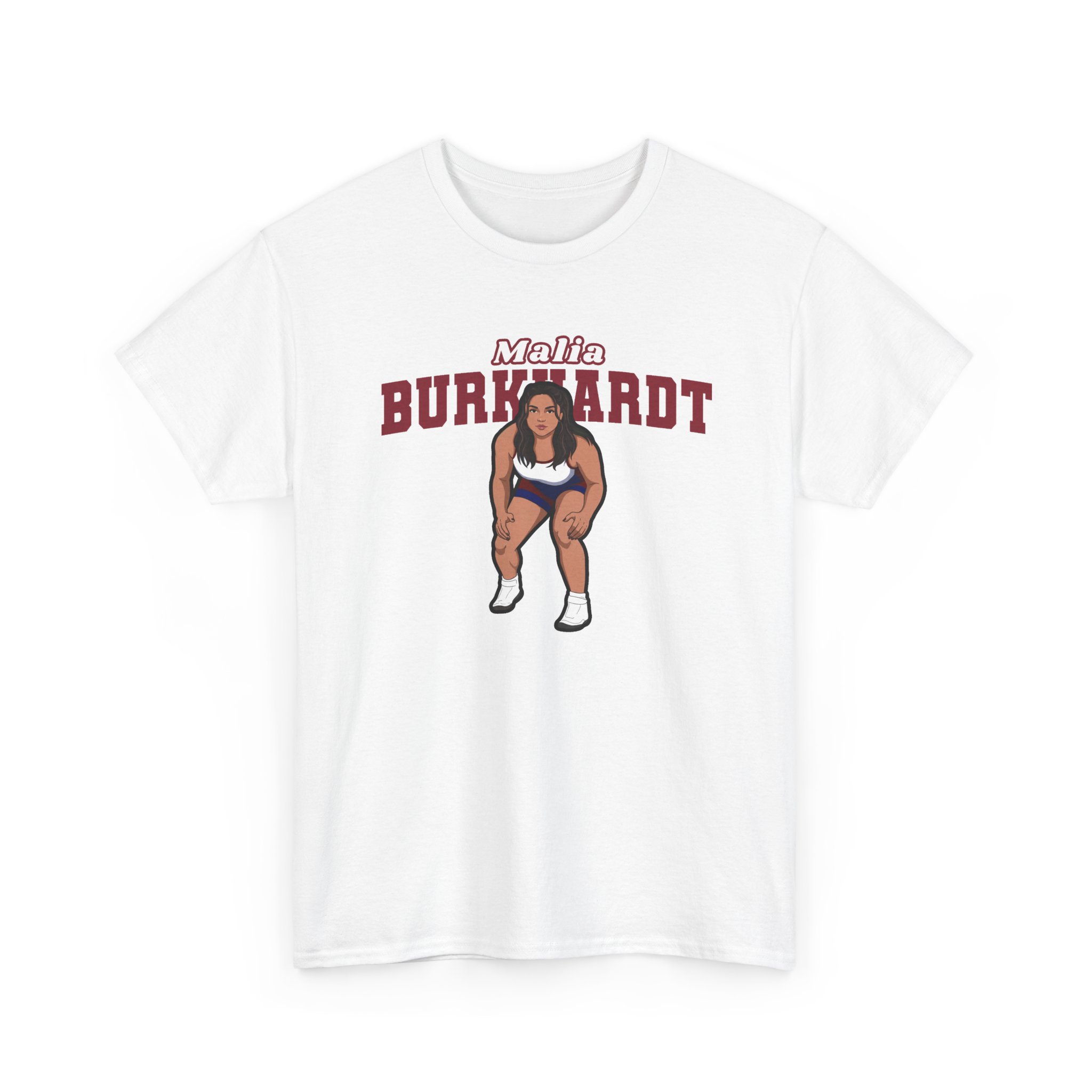 Tee — character_name_arch in White