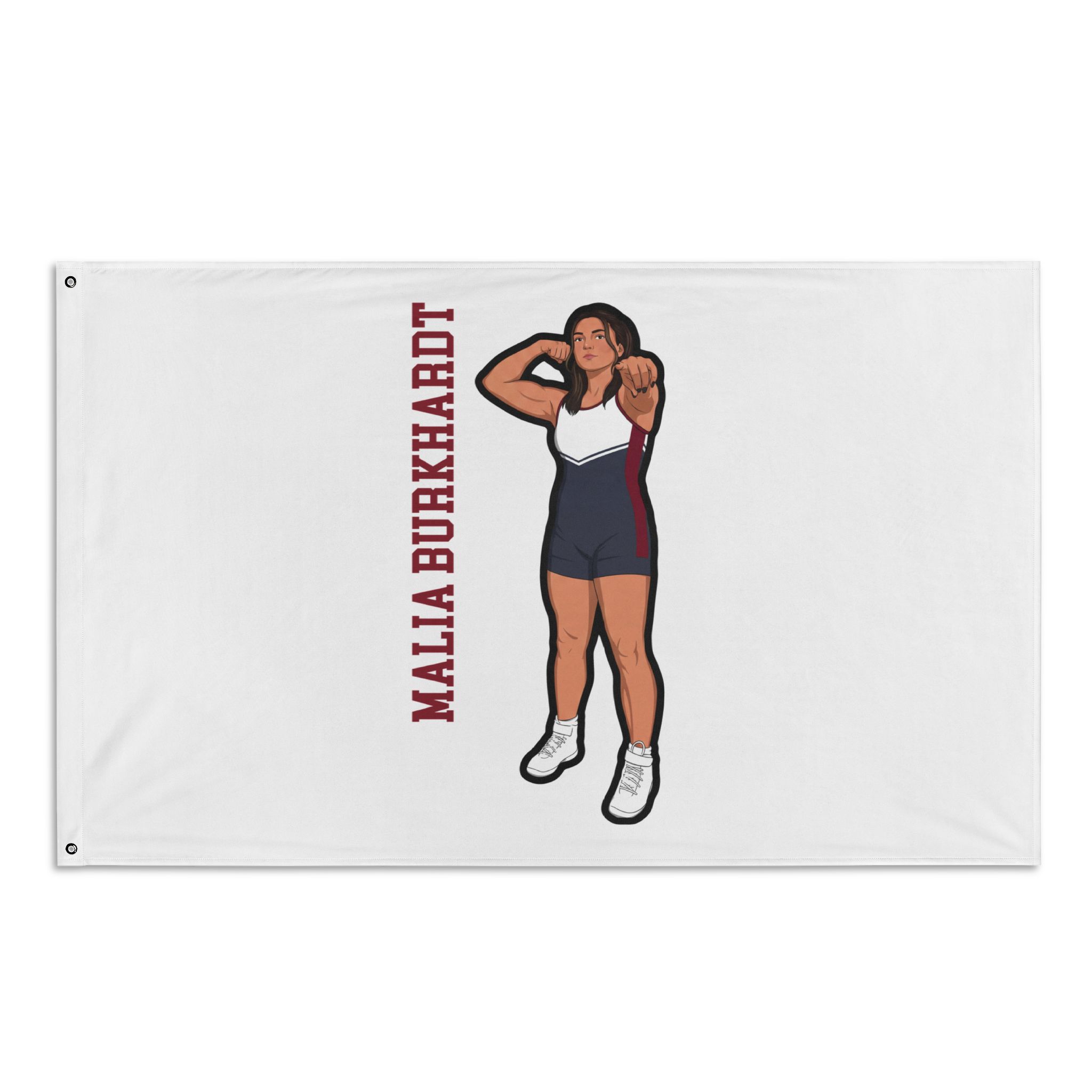 Flag (35 × 56 in) — character_name_vertical in Classic